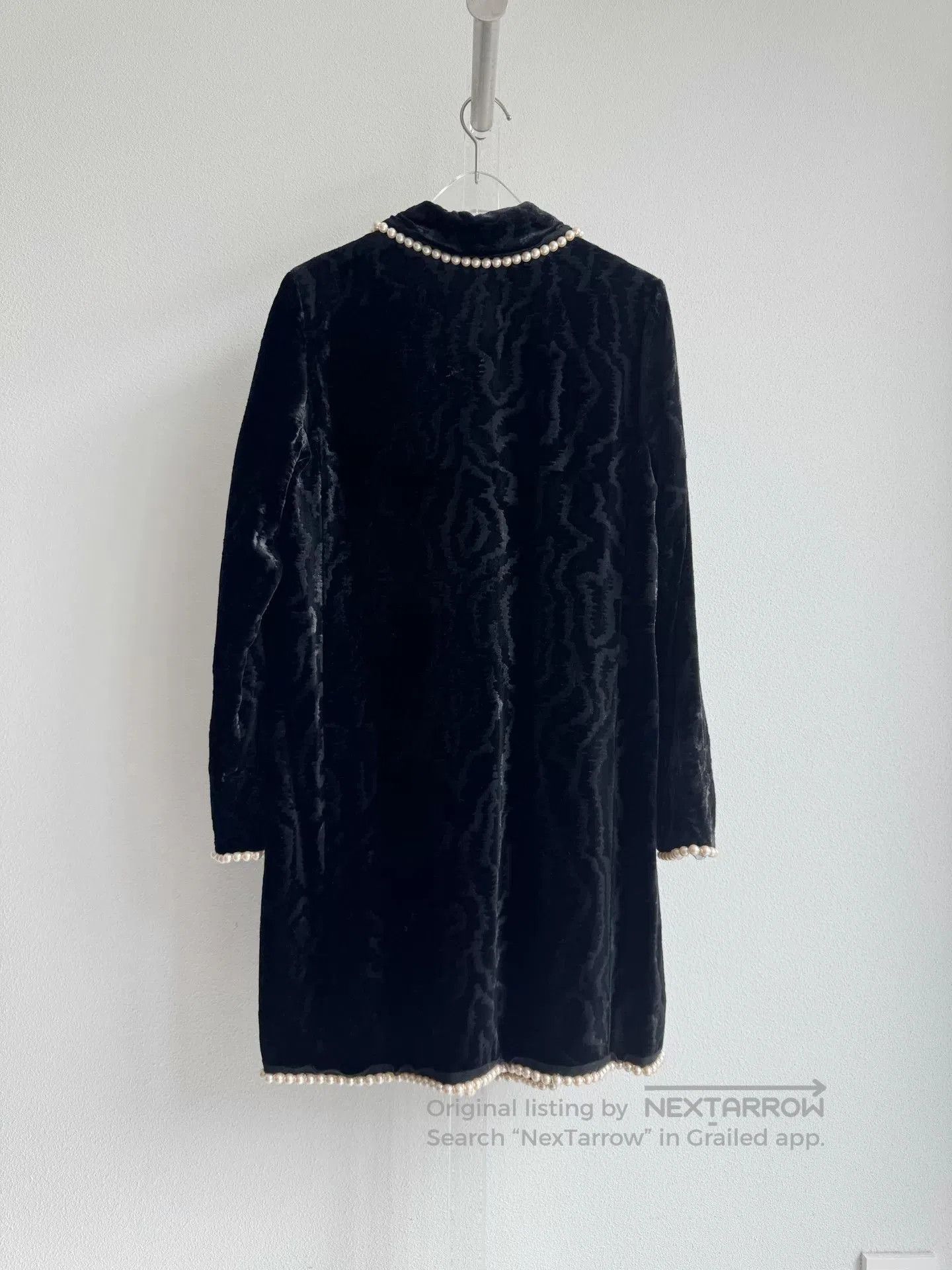 Gucci Gucci Pearl Velvet Heavy Coat. Size S / US 4 / IT 40 - 3 Thumbnail
