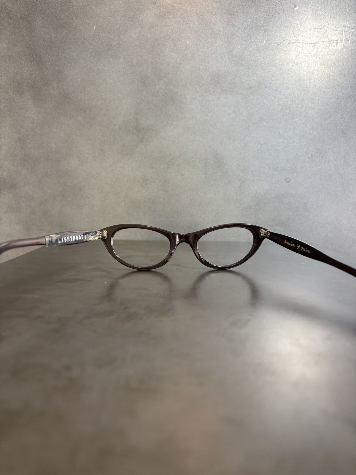 American Optical 1960s American Optical Eyeglasses Frame 50s True Vintage Cat Size ONE SIZE - 8 Thumbnail