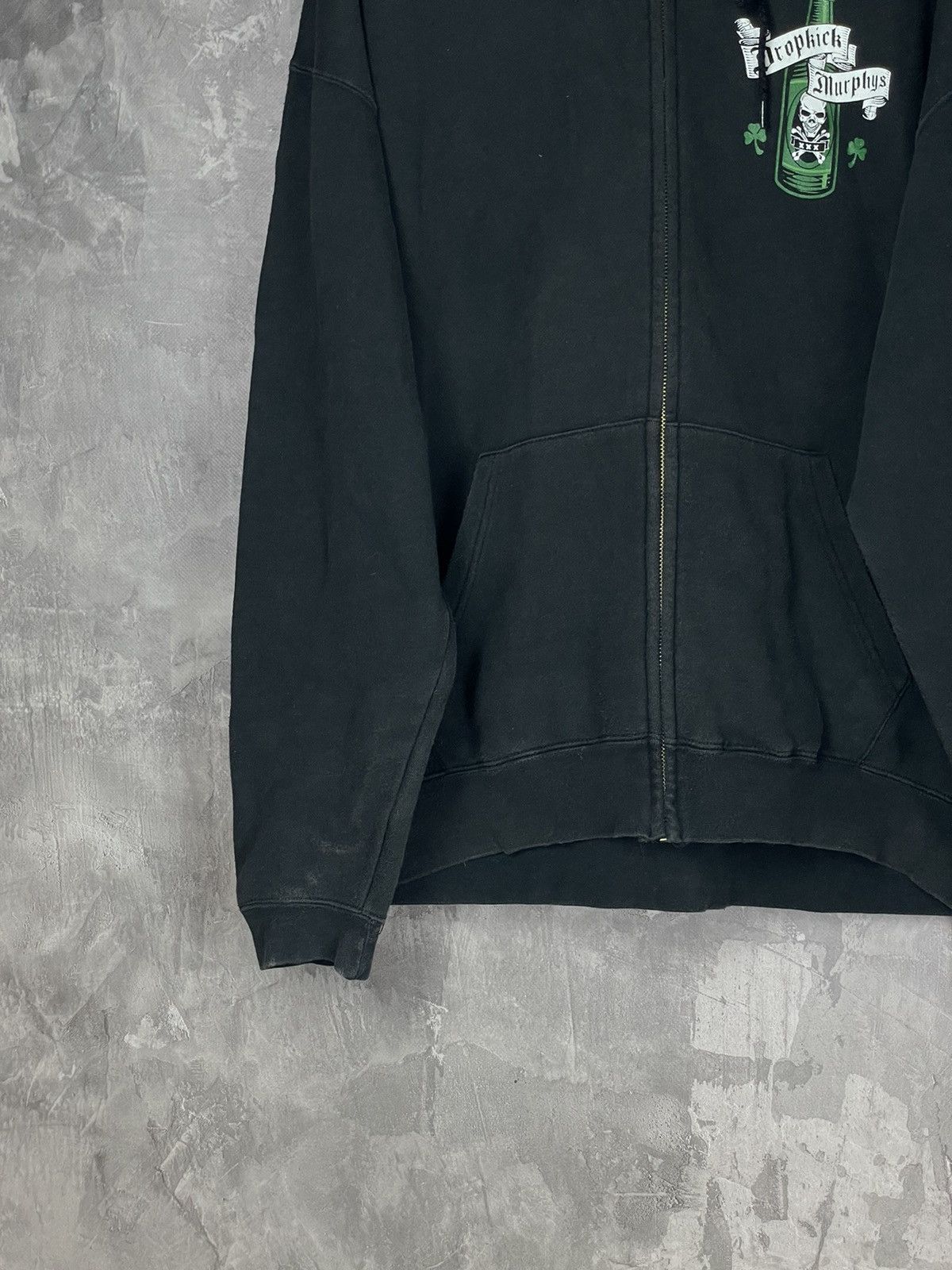 Band Tees × Vintage Vintage Dropkick Murphys Hoodie Washed Boxy Punks Folk Size US L / EU 52-54 / 3 - 10 Thumbnail