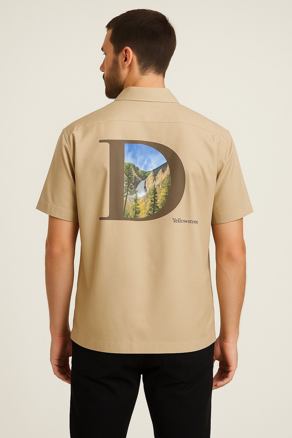 Dior × Stussy Dior x Shawn Stussy Yellowstone Silk Camp Shirt Size US S / EU 44-46 / 1 - 15 Thumbnail