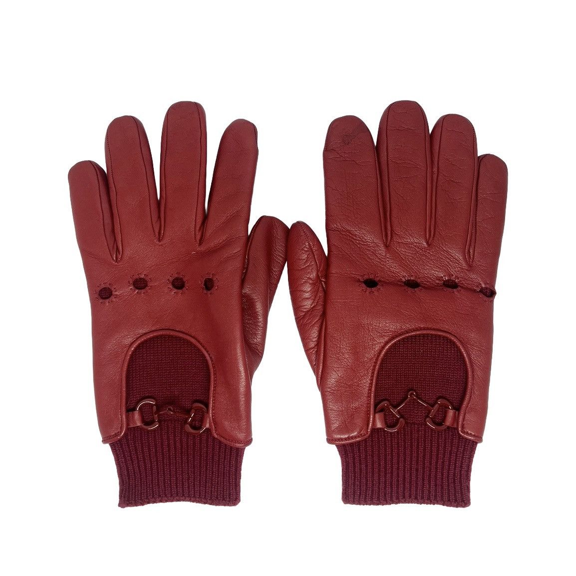 Gucci Gucci Horsebit Leather Gloves Size ONE SIZE - 1 Thumbnail
