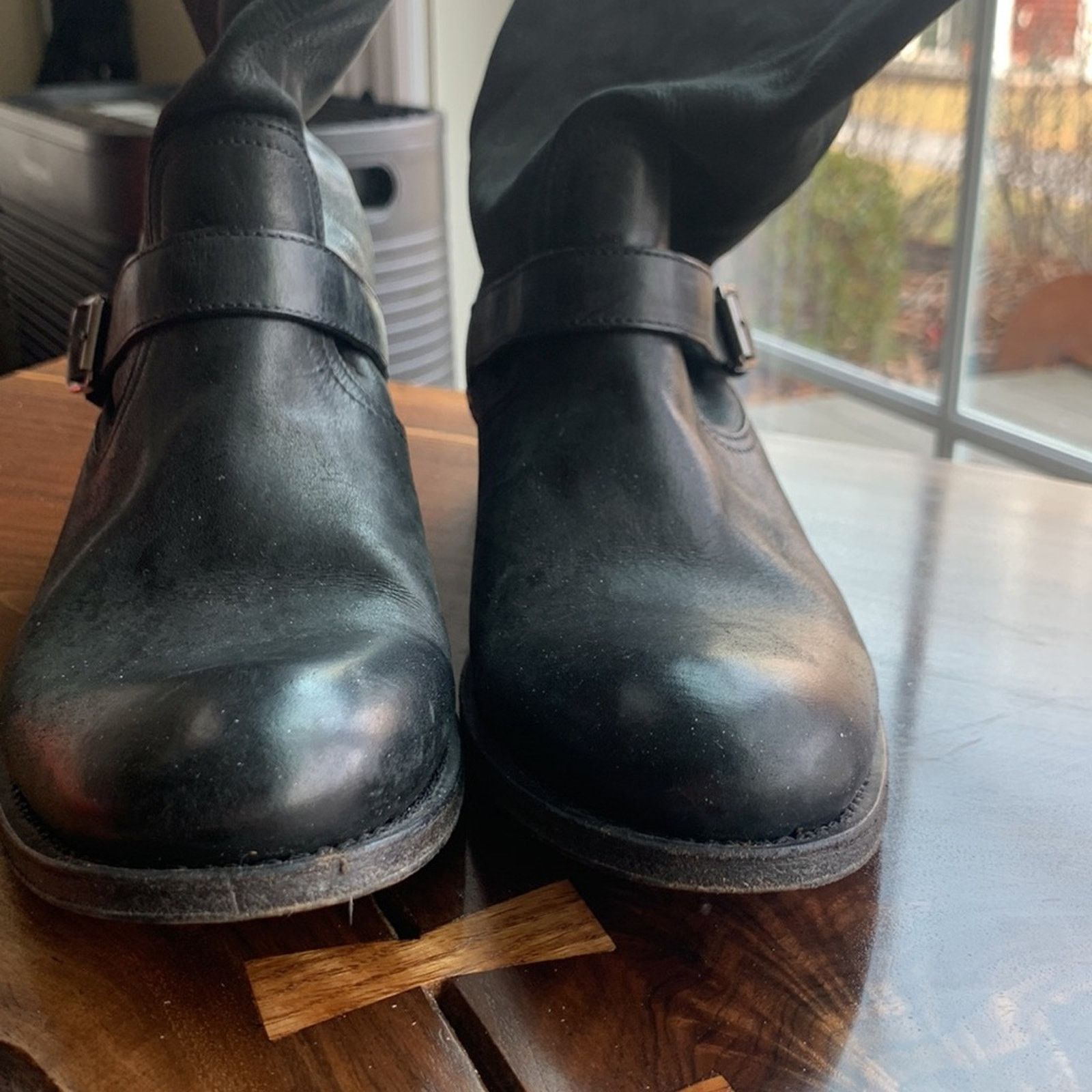 n.d.c. made by hand n.d.c. handmade black ankle booties,Italian leather Size US 8 / IT 38 - 2 Thumbnail
