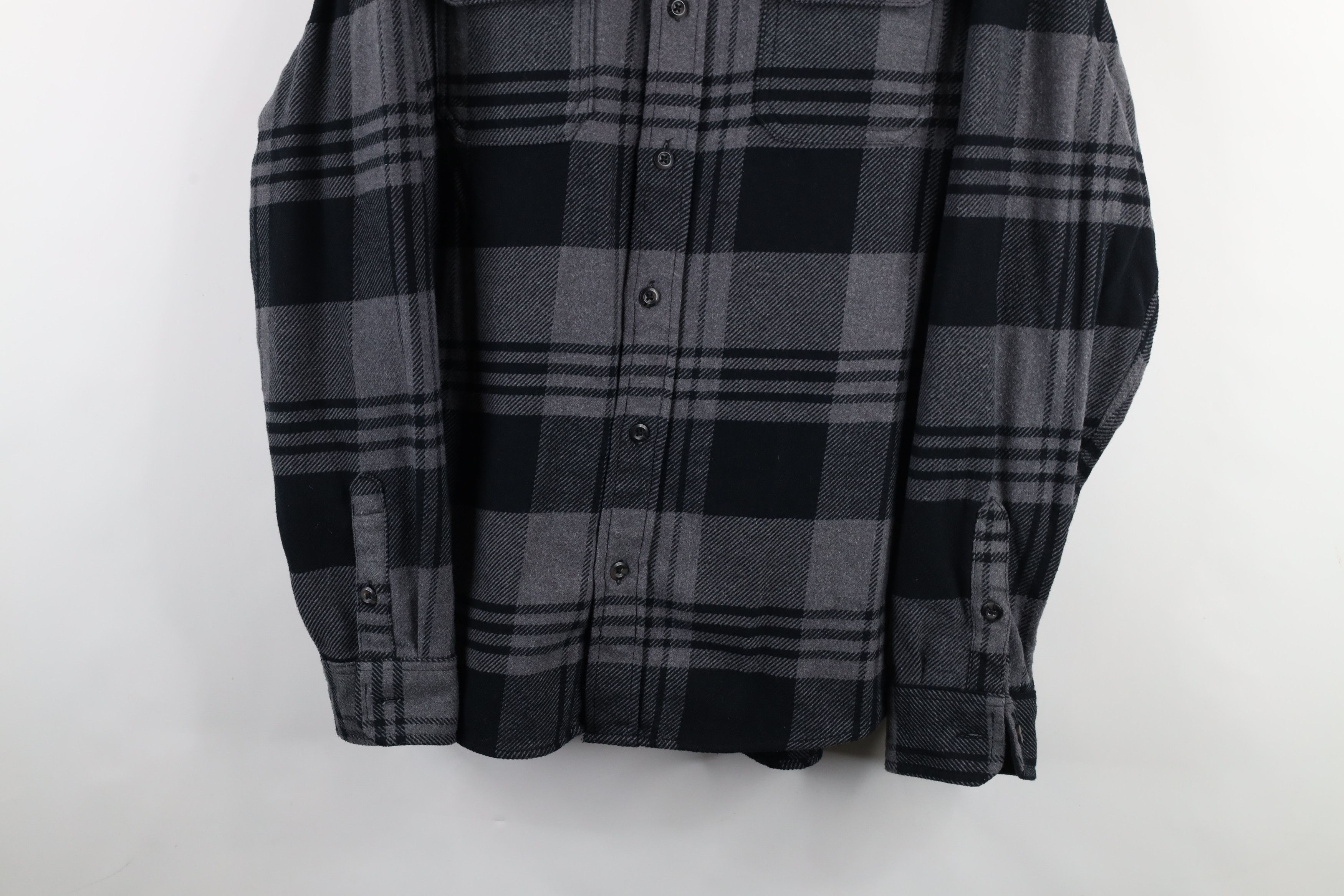 Orvis × Vintage Vintage Orvis Flannel Button Shirt Jacket Shacket Plaid Size US XL / EU 56 / 4 - 3 Thumbnail