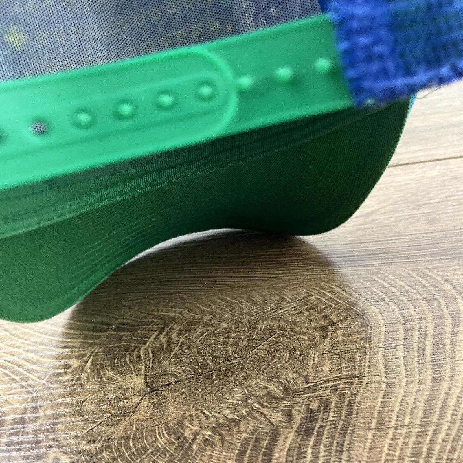 Other Farmer Hat Blue Green Yellow Snapback Hat Blue Adjustable Ha Size ONE SIZE - 10 Thumbnail