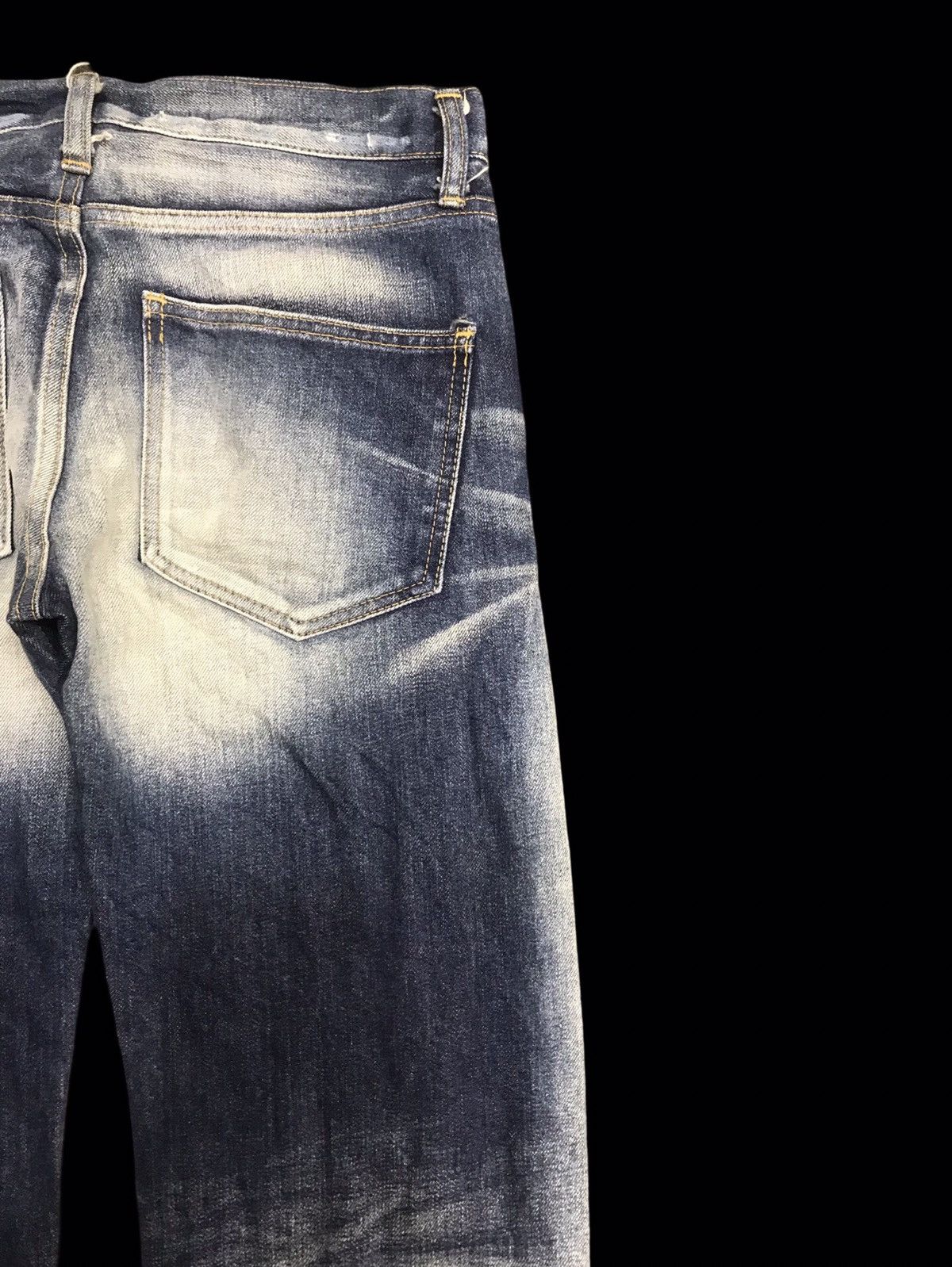 Japanese Brand 💥ARCHIVAL💥SELF TA SUPER STONEWASH DISTRESSED DENIM F295 Size US 30 / EU 46 - 11 Thumbnail