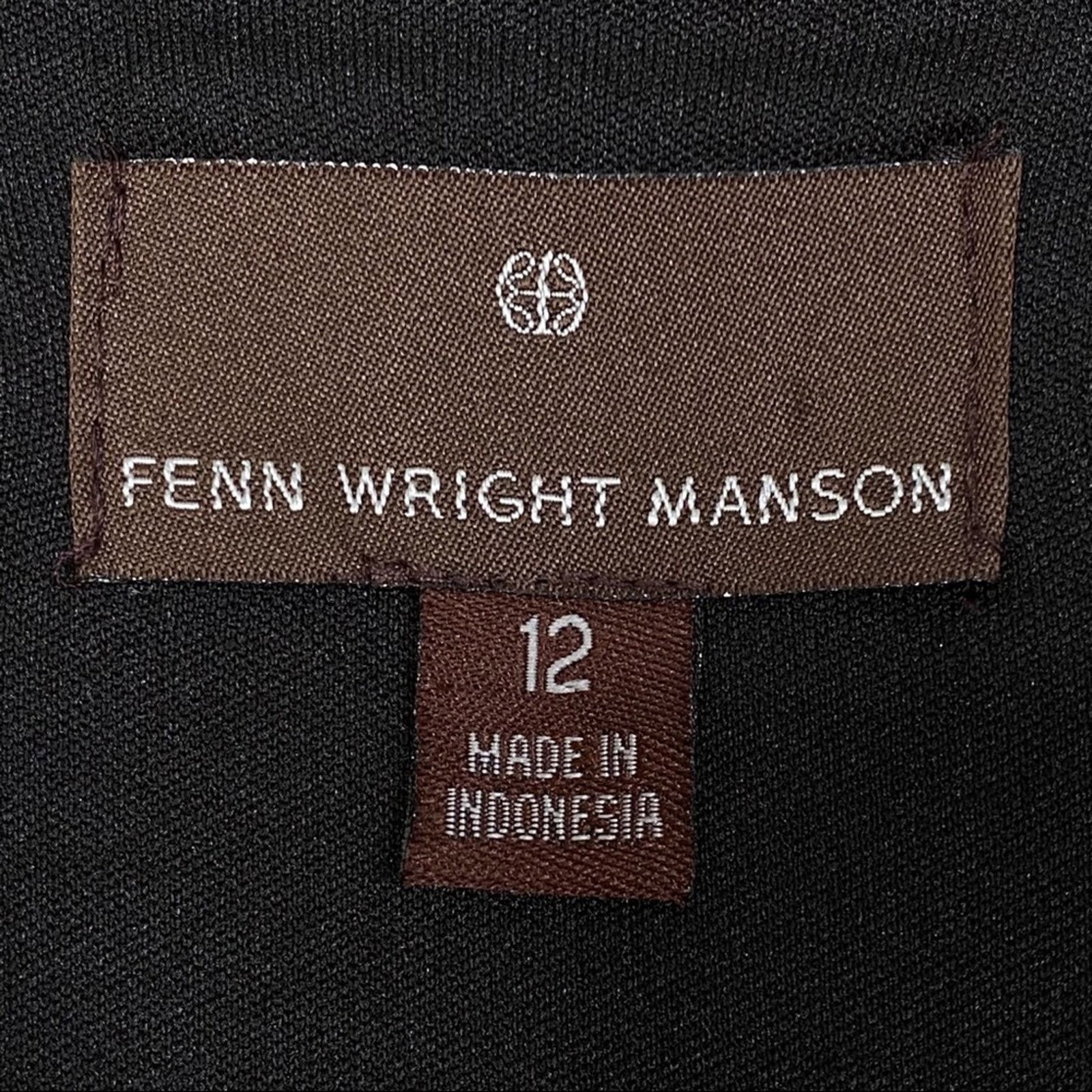 Other Fenn Wright Manson Floral Shift Dress Size 12 Black Coral Size XL / US 12-14 / IT 48-50 - 12 Thumbnail