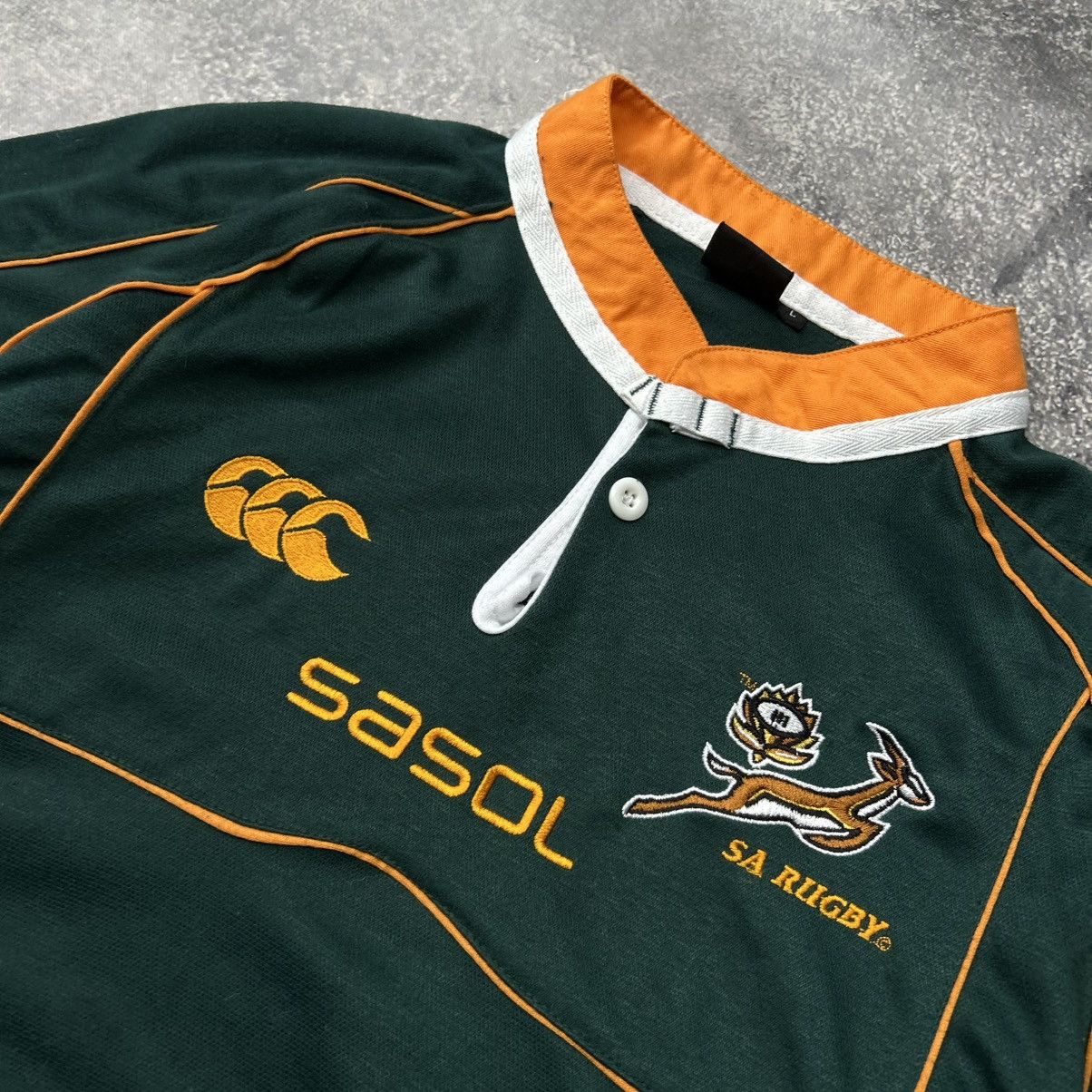 Canterbury of New Zealand Vintage Canterbury South Africa 90’s Rugby tee jersey Size US L / EU 52-54 / 3 - 3 Thumbnail