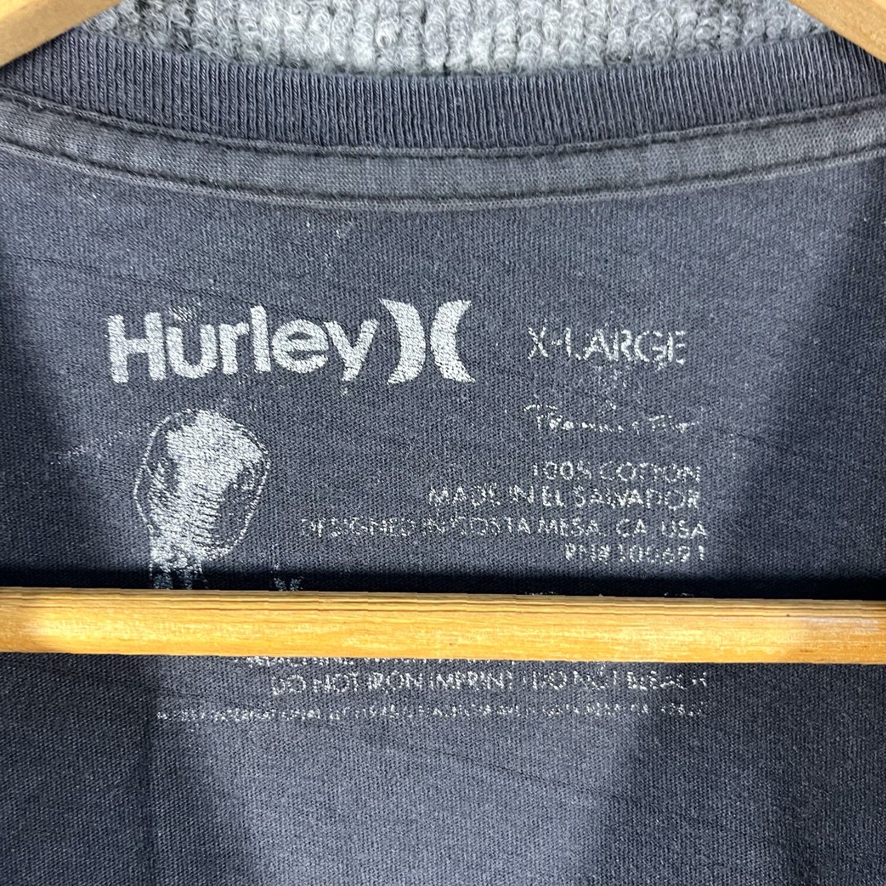 Hurley Hurley T Shirt XL VTG Y2k Gary Grunge Skate Goth Cyber Surf Graphic Short Sleeve Size US XL / EU 56 / 4 - 3 Thumbnail