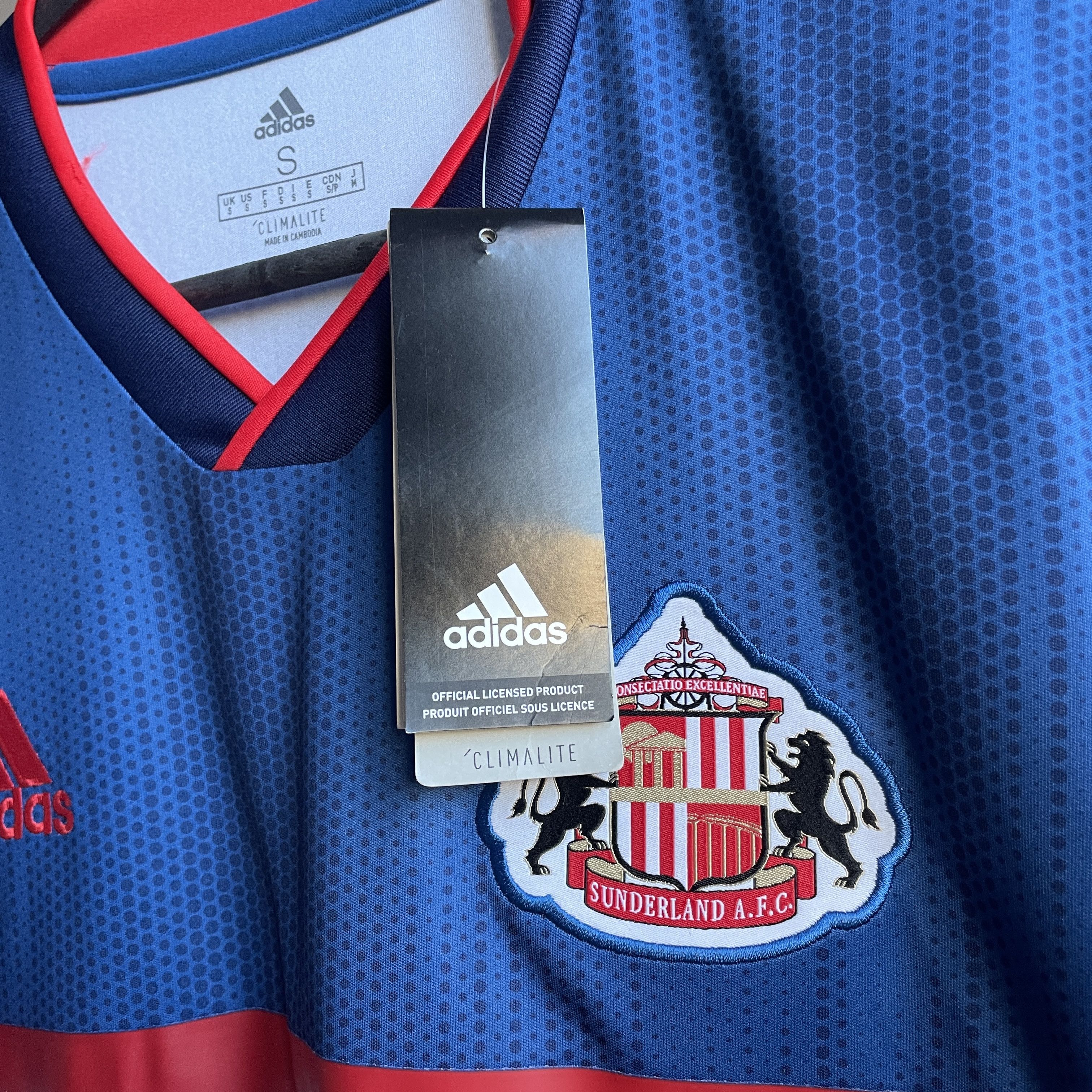 Adidas BNWT Sunderland A.F.C. 2019-20 Away Jersey Size S Size US S / EU 44-46 / 1 - 4 Thumbnail