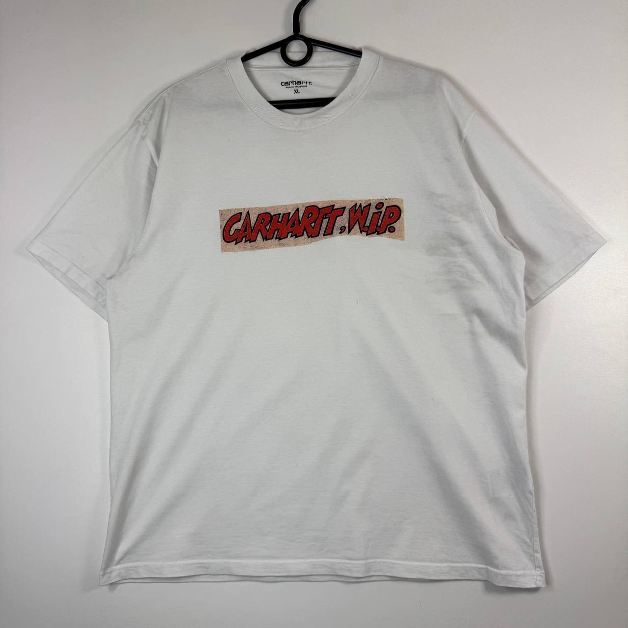 Carhartt Carhartt WIP Logo T-Shirt White Men Size XL Size US XL / EU 56 / 4 - 1 Thumbnail