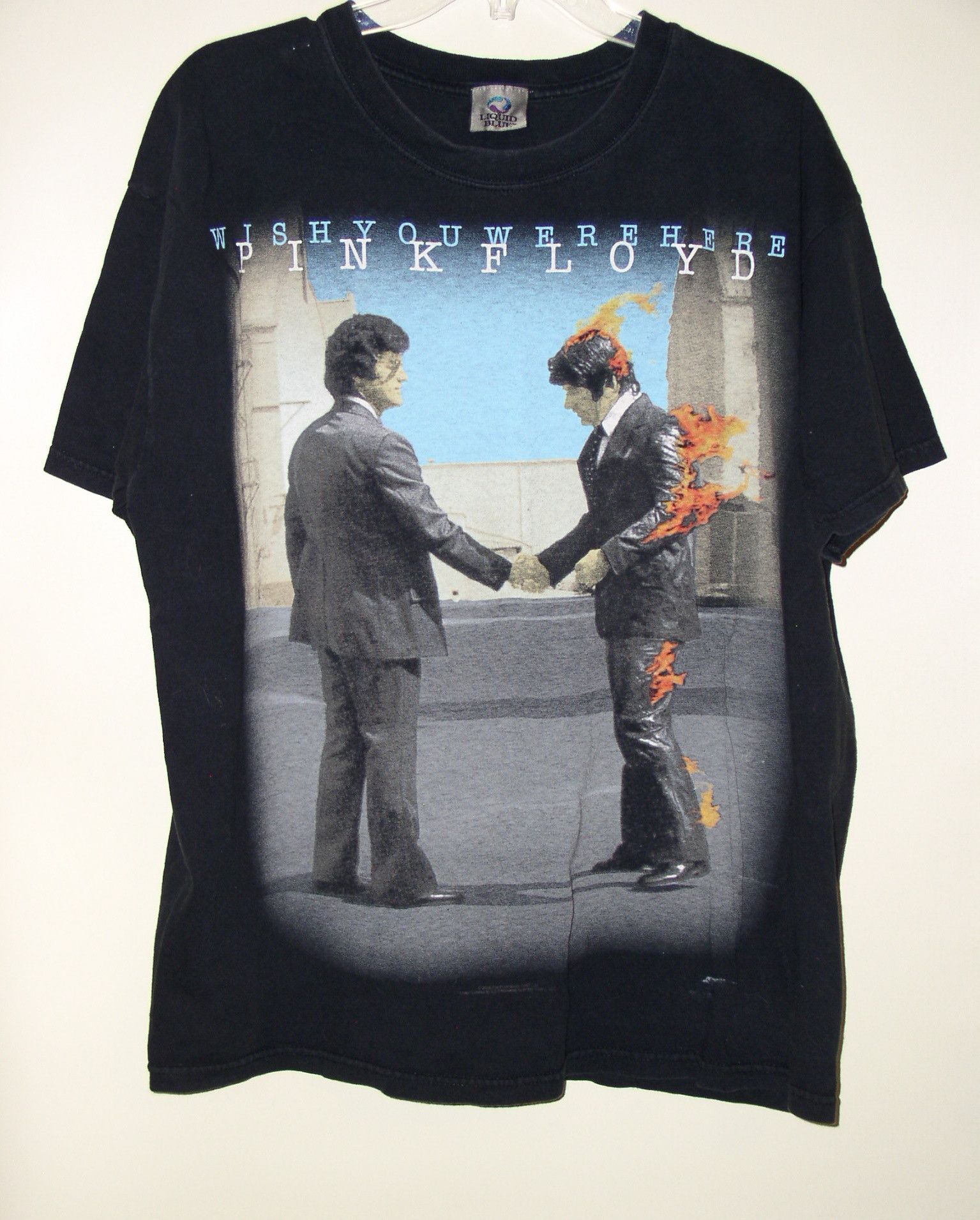 Liquid Blue Pink Floyd Shirt Wish You Were Here Vintage 2005 Liquid Blue Size US XL / EU 56 / 4 - 1 Thumbnail