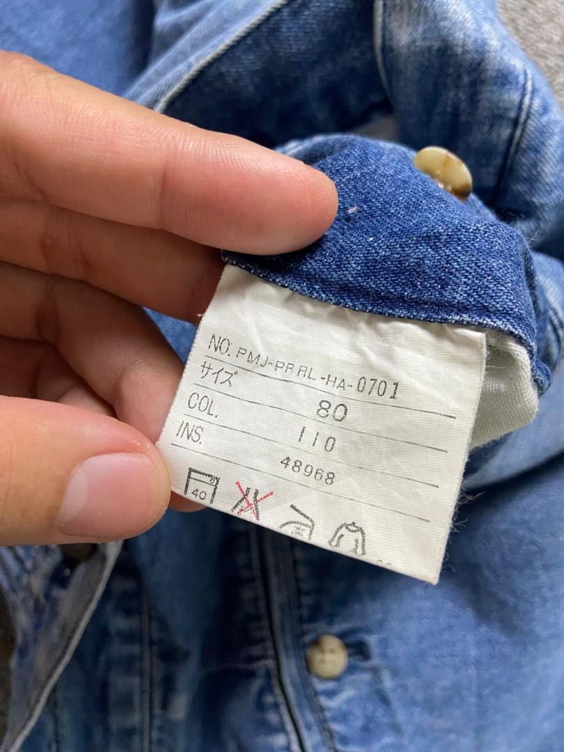 Polo Ralph Lauren Polo Ralph Lauren Baggy Cut Jeans (187) Size US 30 / EU 46 - 4 Thumbnail