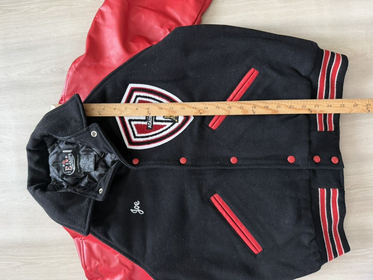 Vintage Vintage Y2K Varsity Letterman Bomber Black / Red Patch Sz M Size US M / EU 48-50 / 2 - 8 Thumbnail