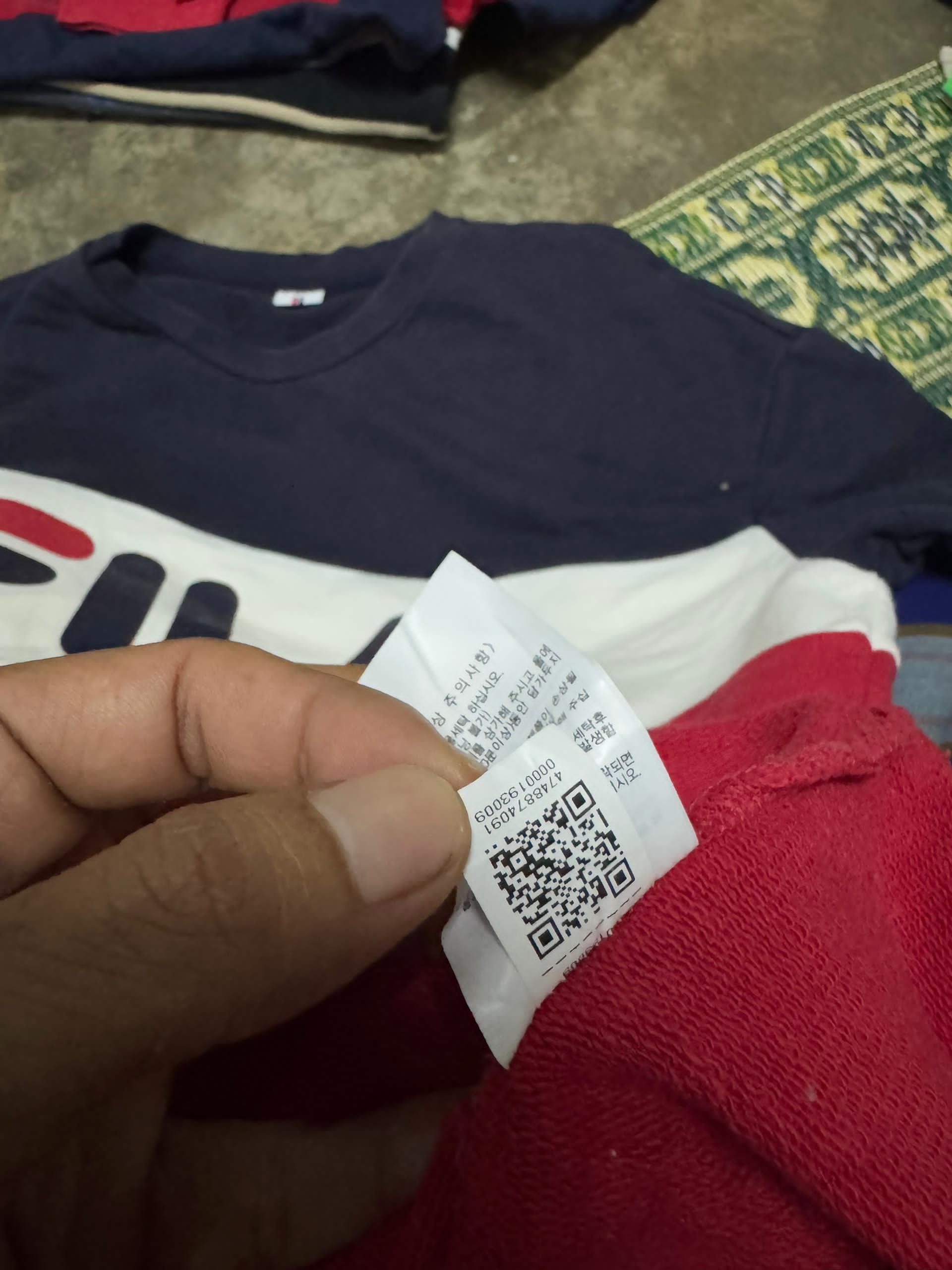 Fila × If Six Was Nine × Japanese Brand Fila spellout two tone colour Size US L / EU 52-54 / 3 - 6 Thumbnail