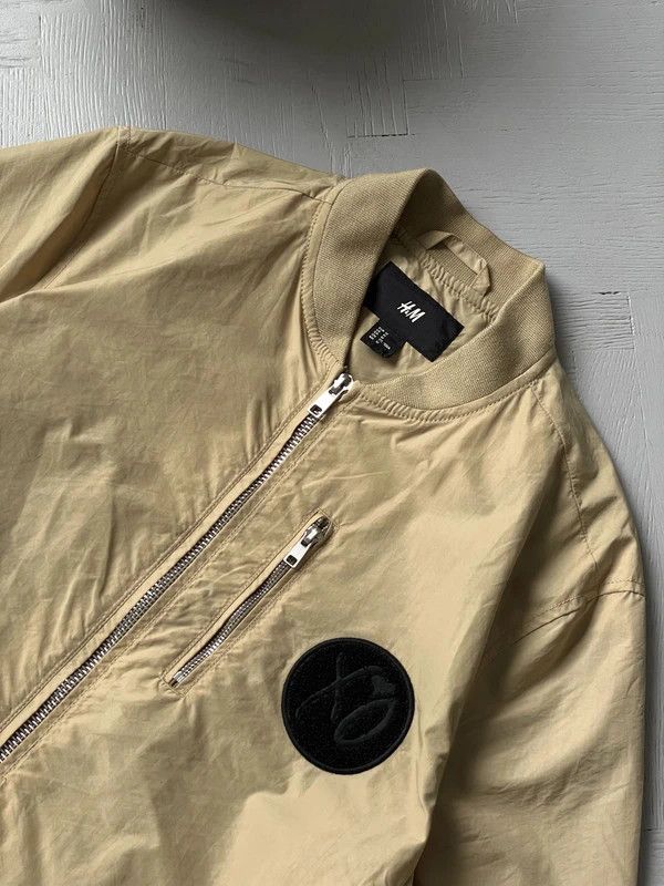 XO Vintage H&M XO MA 1 Nylon Bomber Jacket Size US M / EU 48-50 / 2 - 4 Thumbnail