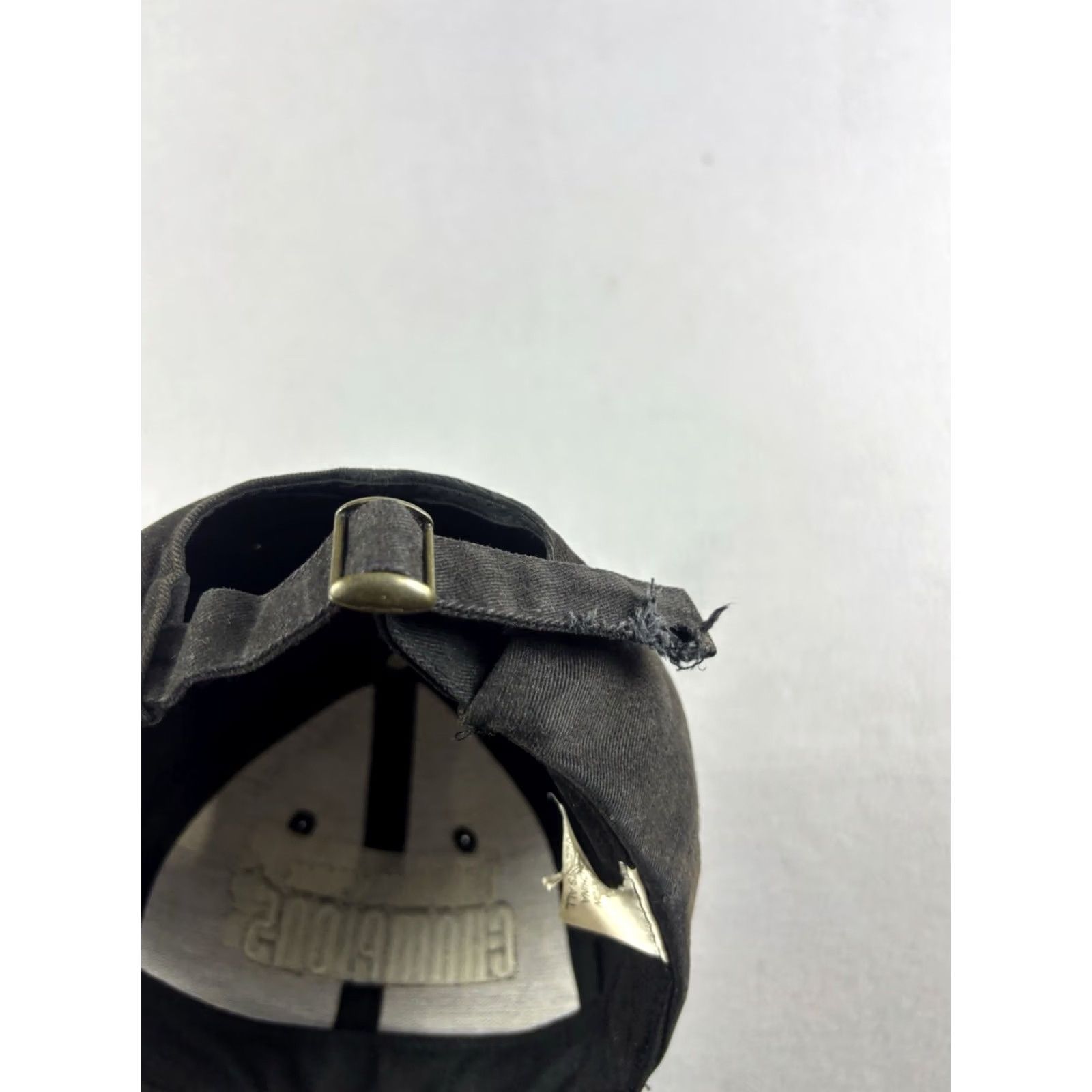 Nike Nike Hat Baseball Cap 2002 NBA Finals Black Embroidered Strapback Adjustable Men One Size Canvas Cotton Size ONE SIZE - 8 Thumbnail