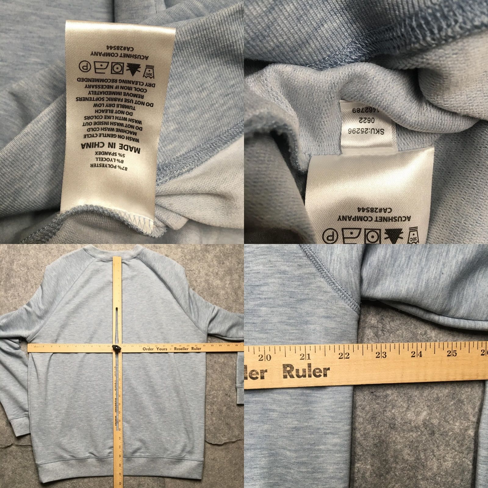 Footjoy FootJoy Sweatshirt Mens Large L Blue Stretch Fleece Golf Crewneck Pullover Logo Size US L / EU 52-54 / 3 - 8 Thumbnail