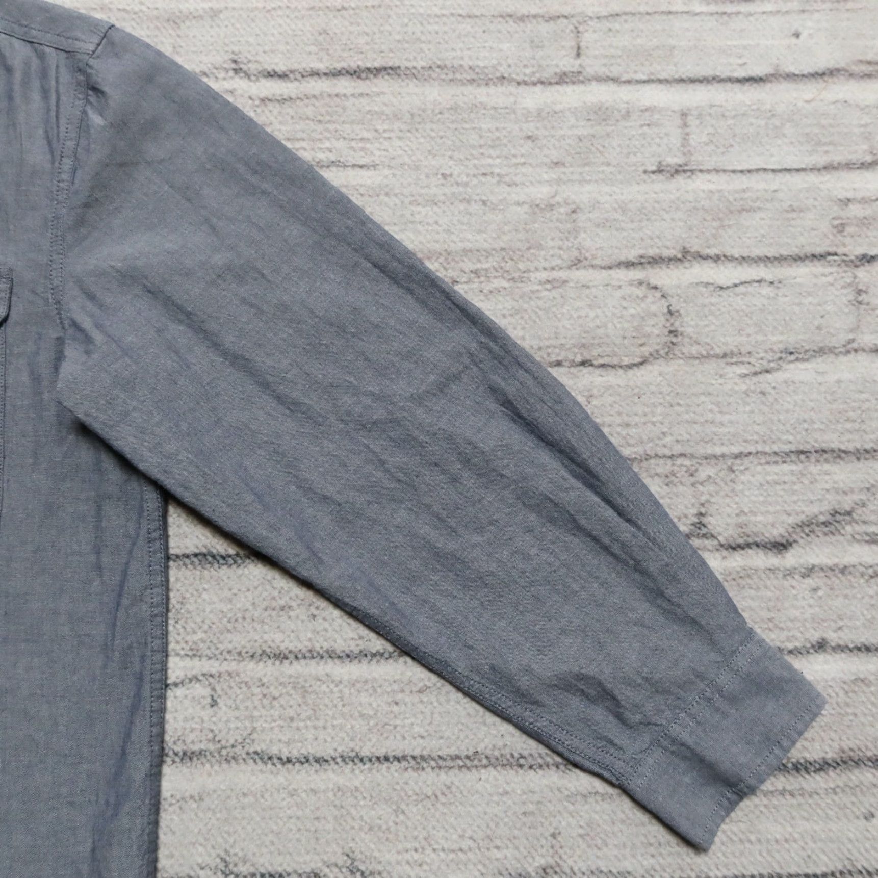 Carhartt Carhartt Chambray Work Shirt Mens Medium Blue Relaxed Fit XS? Size US M / EU 48-50 / 2 - 5 Thumbnail