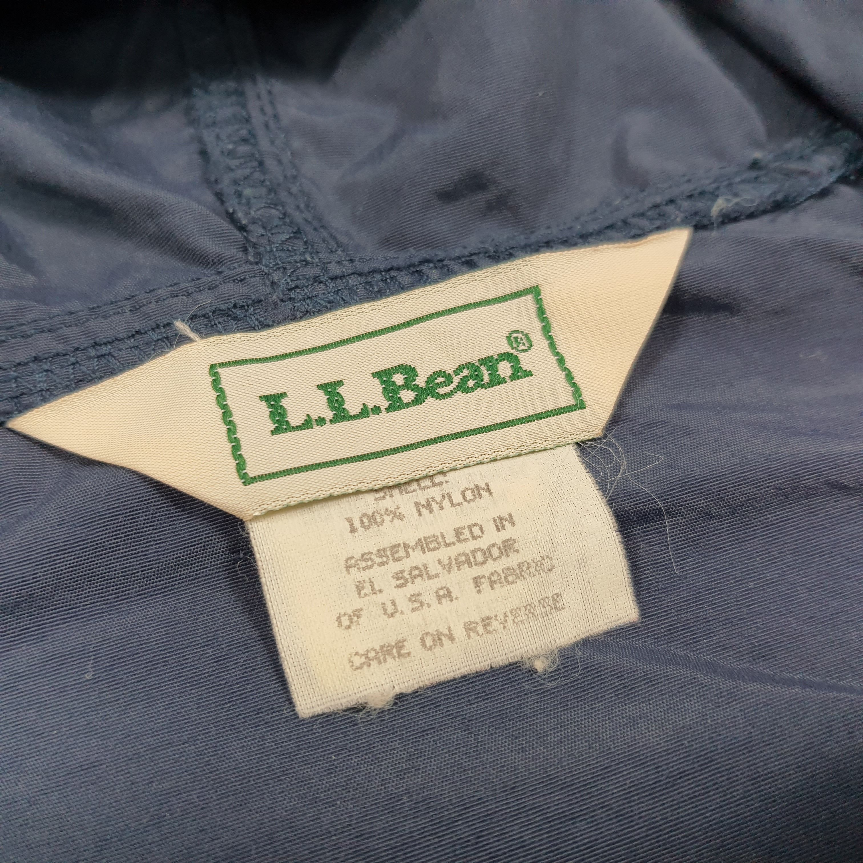 L.L. Bean Vintage L.L. Bean Hooded Windbreaker Anorak Retro C295N7 Size L / US 10 / IT 46 - 5 Thumbnail