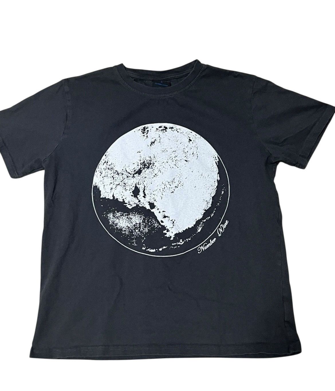 Pre-owned Number N Ine Number (n)ine X Marlboro “moon” Graphic Tee - Black