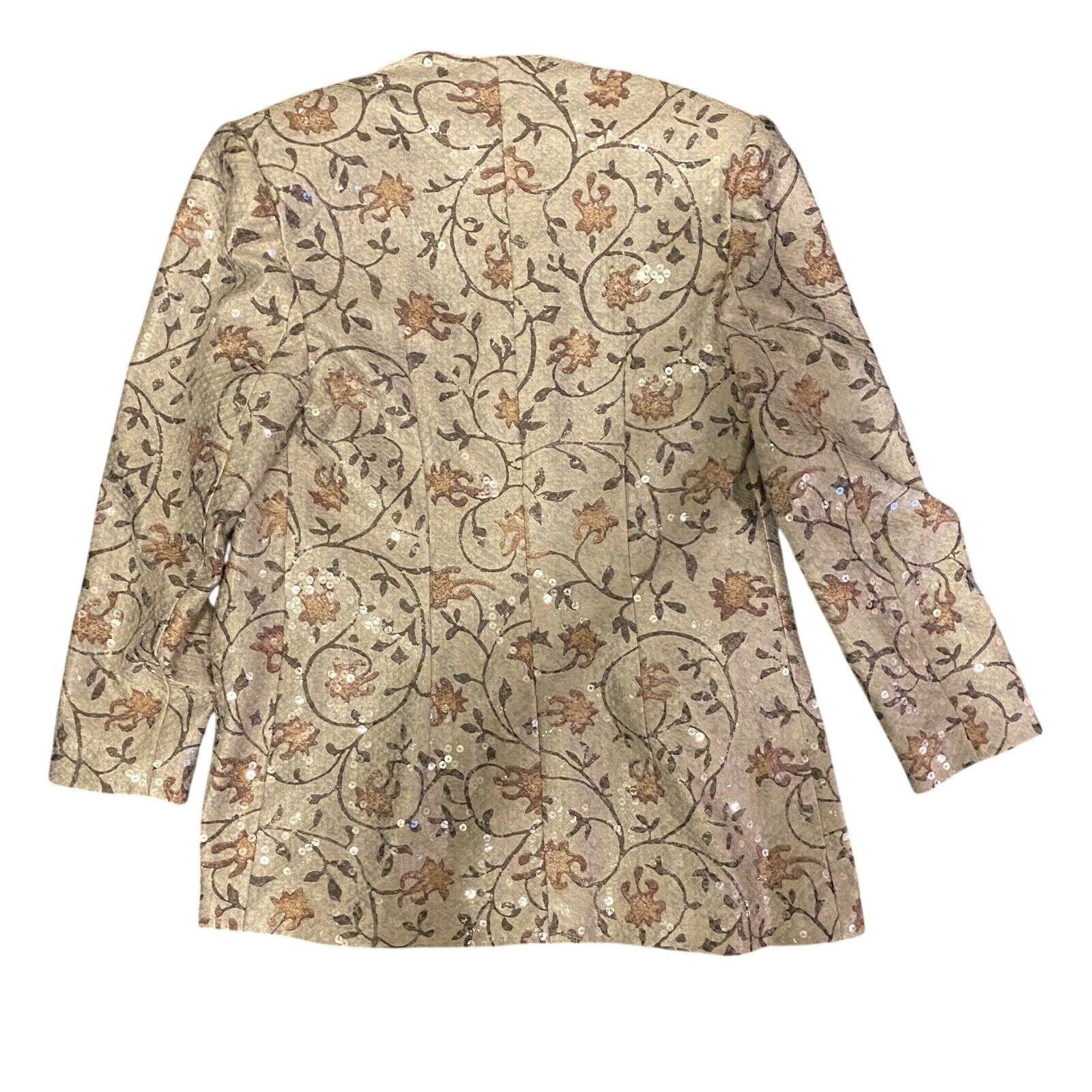 Other $5000 New Peggy Jennings 10 12 Bespoke Skirt Suit Silk Forma Size L / US 10 / IT 46 - 4 Thumbnail