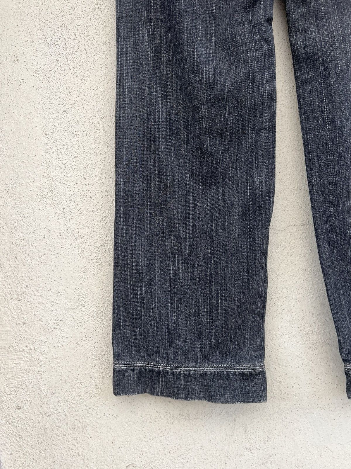 FACTOTUM Vintage Factotum Japan Distressed Fade Denim Work Pant Size US 30 / EU 46 - 18 Thumbnail