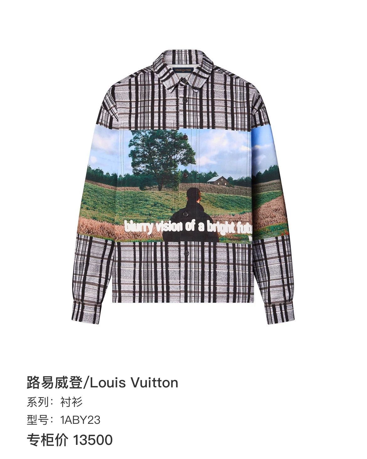 Louis Vuitton Louis Vuitton Multicolor Plaid Long-Sleeve Shirt Size US L / EU 52-54 / 3 - 6 Thumbnail