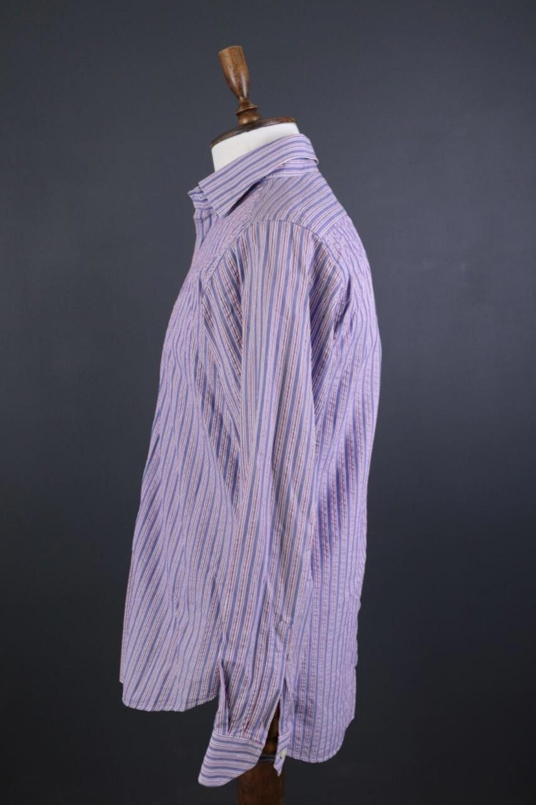 Etro Etro Milano Multicolor Striped Button Down Shirt Size 40 Size US M / EU 48-50 / 2 - 3 Thumbnail