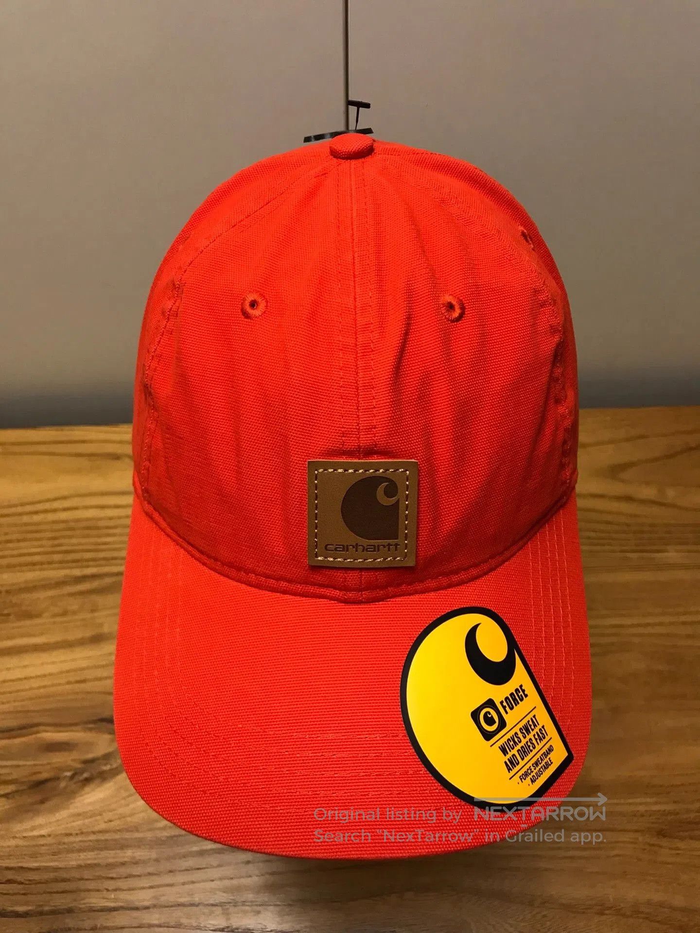 Carhartt Carhartt 100289 P50 Currant Red Cap. Size ONE SIZE - 4 Thumbnail