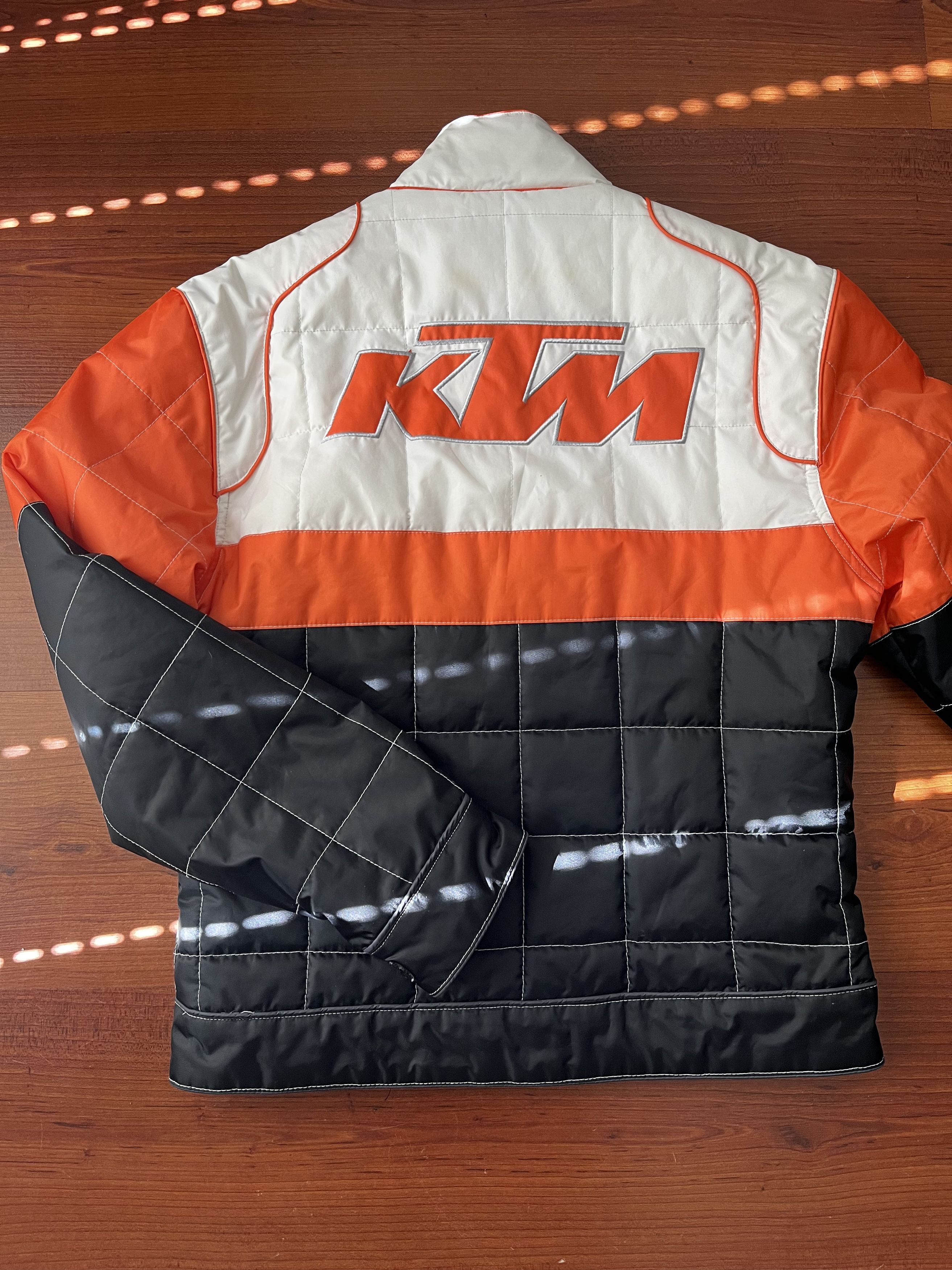 Other KTM Racing Quilted Jacket Motorbike Italy Orange Size US XS / EU 42 / 0 - 4 Thumbnail