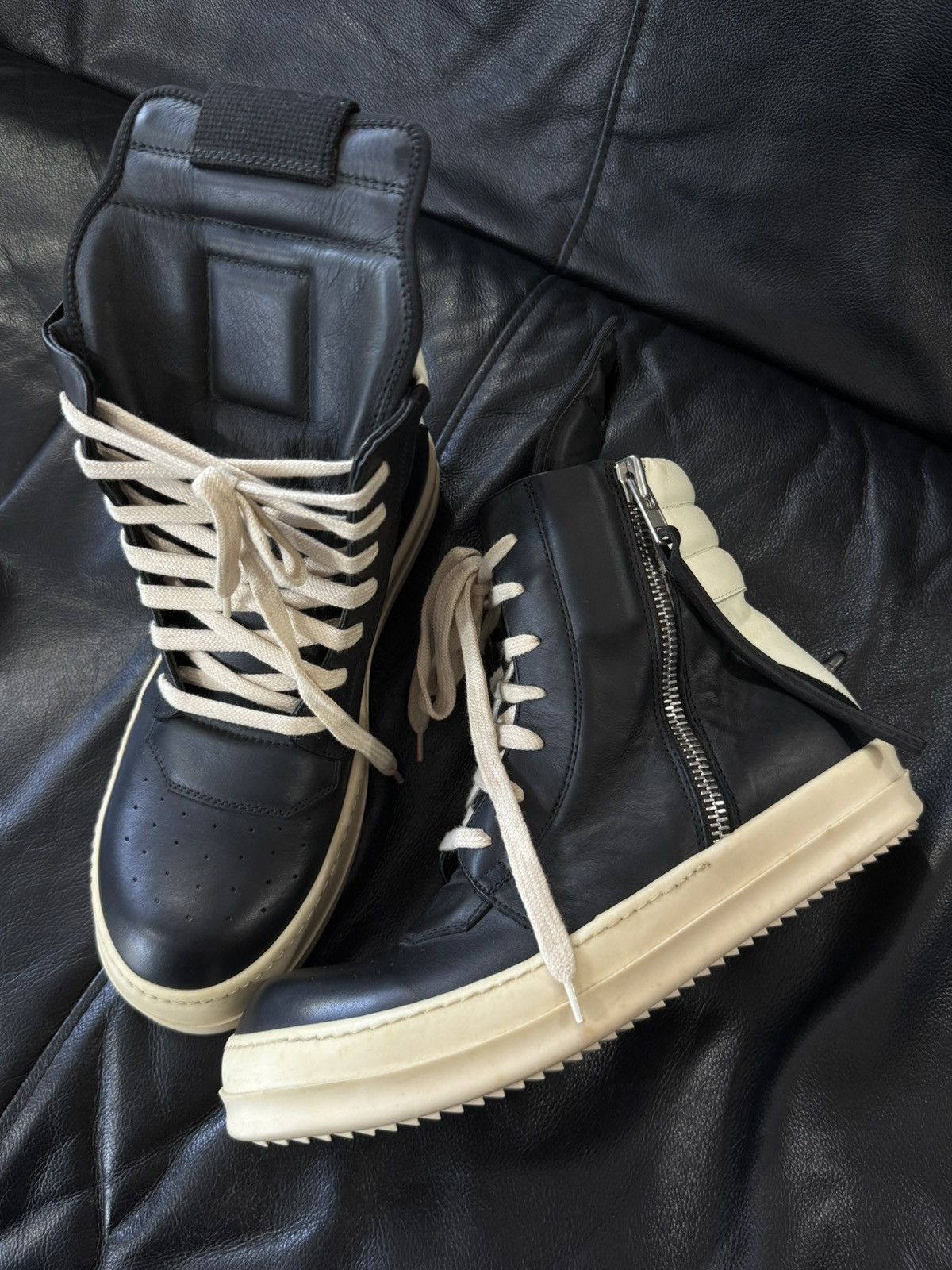 Rick Owens Rick Owens - Geobasket Cyclops Hook Size US 8.5 / EU 41-42 - 5 Thumbnail