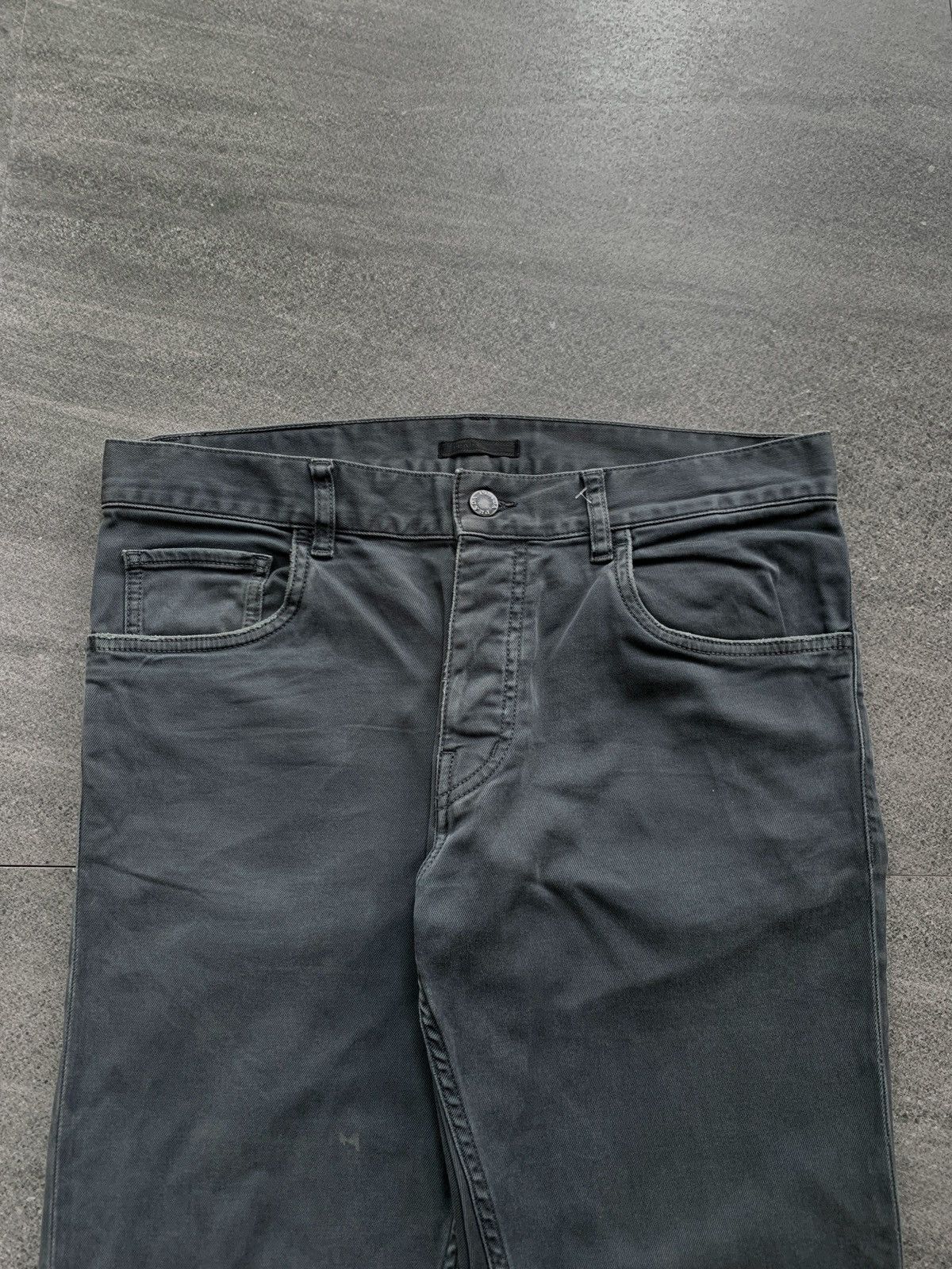 Prada FREE TAX! Faded Slim Cut Denim Jeans Size US 31 - 3 Thumbnail