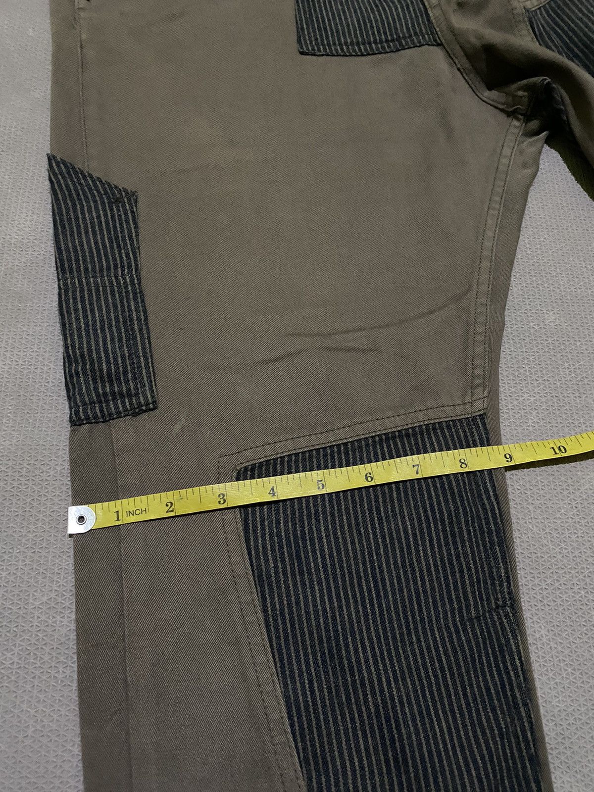 CABANE de ZUCCa × Issey Miyake × Japanese Brand Cabane de Zucca issey miyake Patchwork Pants Size US 34 / EU 50 - 14 Thumbnail