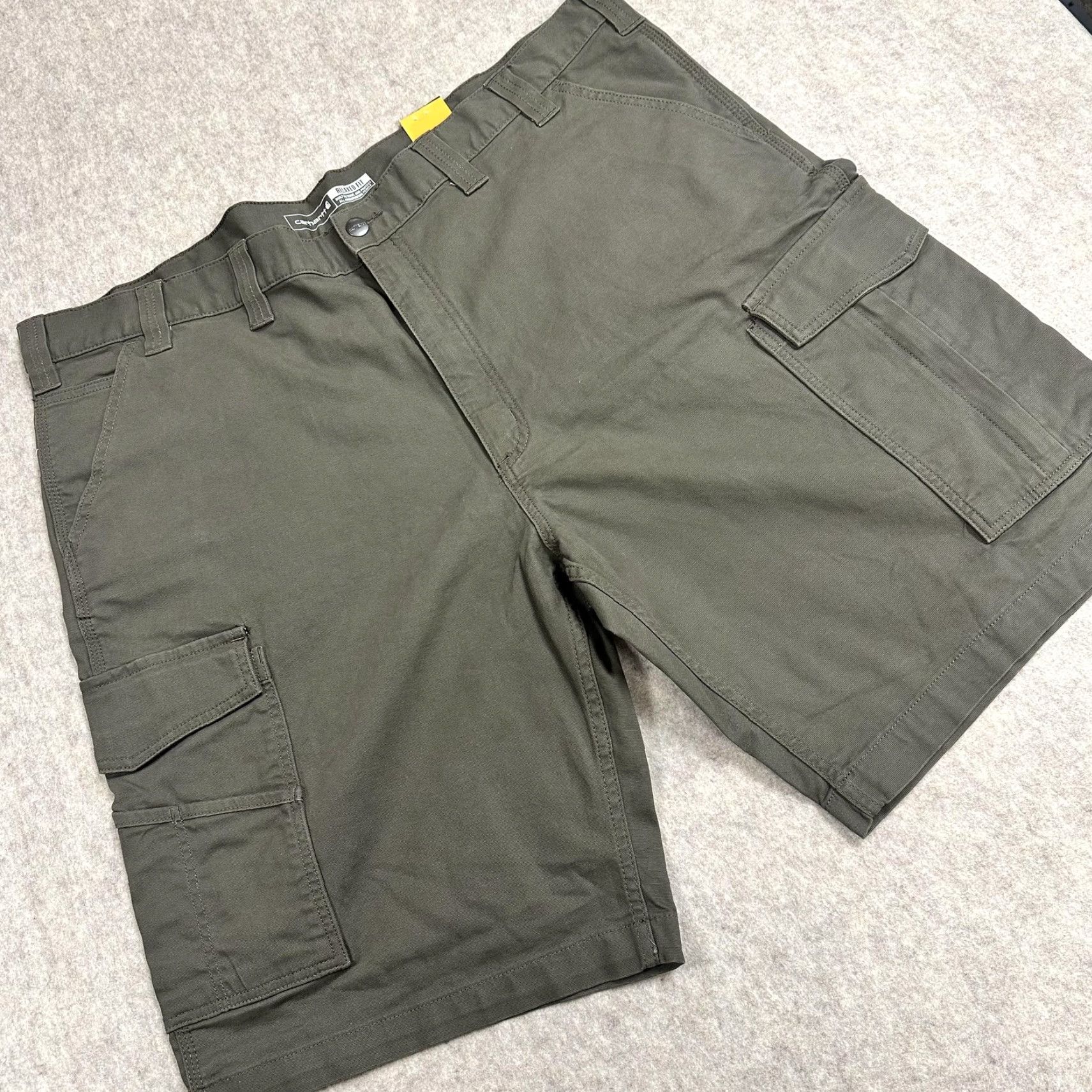 Carhartt Carhartt Shorts Mens 44 Green Rugged Flex Relaxed Fit Canvas Cargo Work Outdoor Size US 44 / EU 60 - 2 Thumbnail