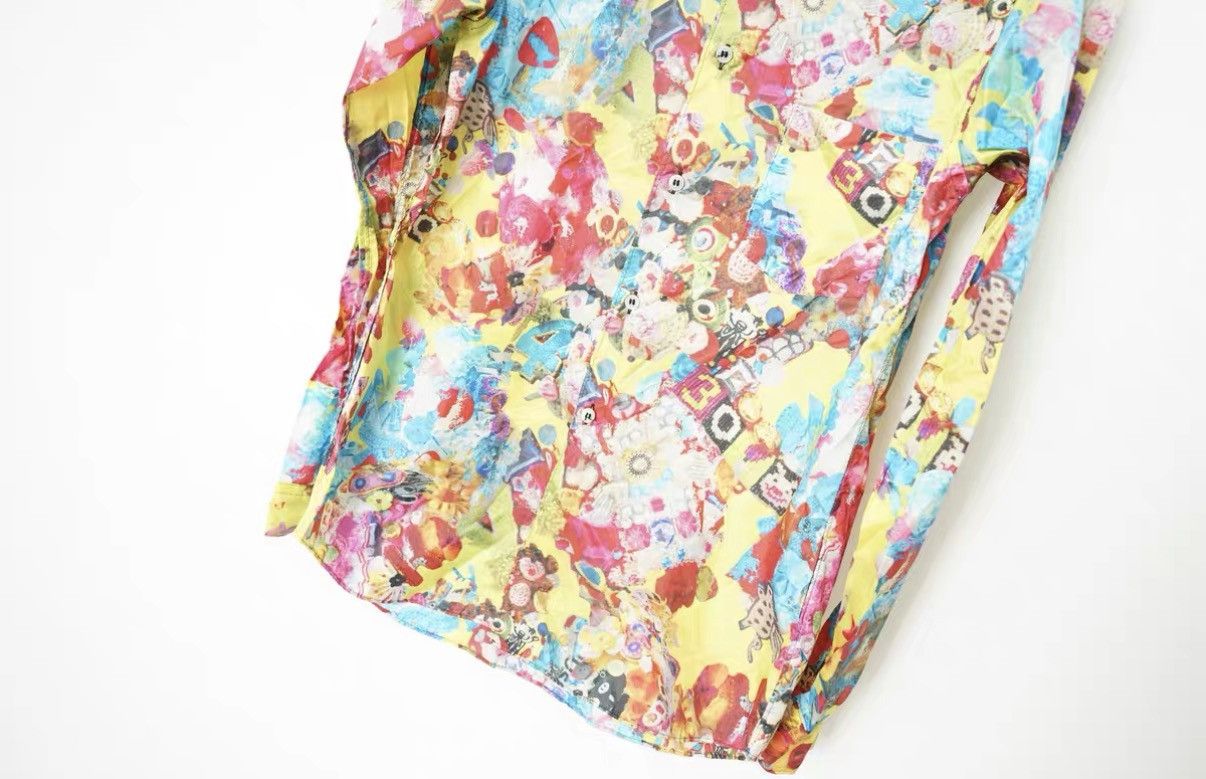 Comme des Garcons Comme des Garçons Graffiti Floral Shirt Size US S / EU 44-46 / 1 - 4 Thumbnail
