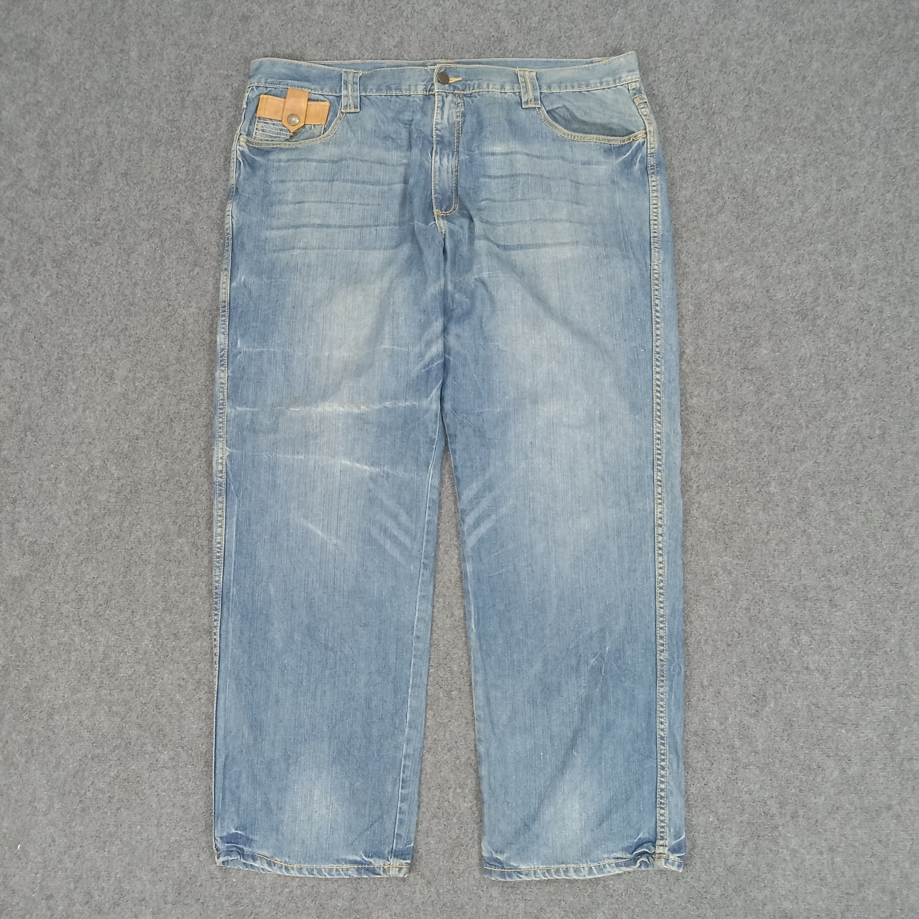 Pelle Pelle × Vintage Pelle Pelle Premium Pocket Designs Denim Jeans Size US 42 / EU 58 - 6 Thumbnail