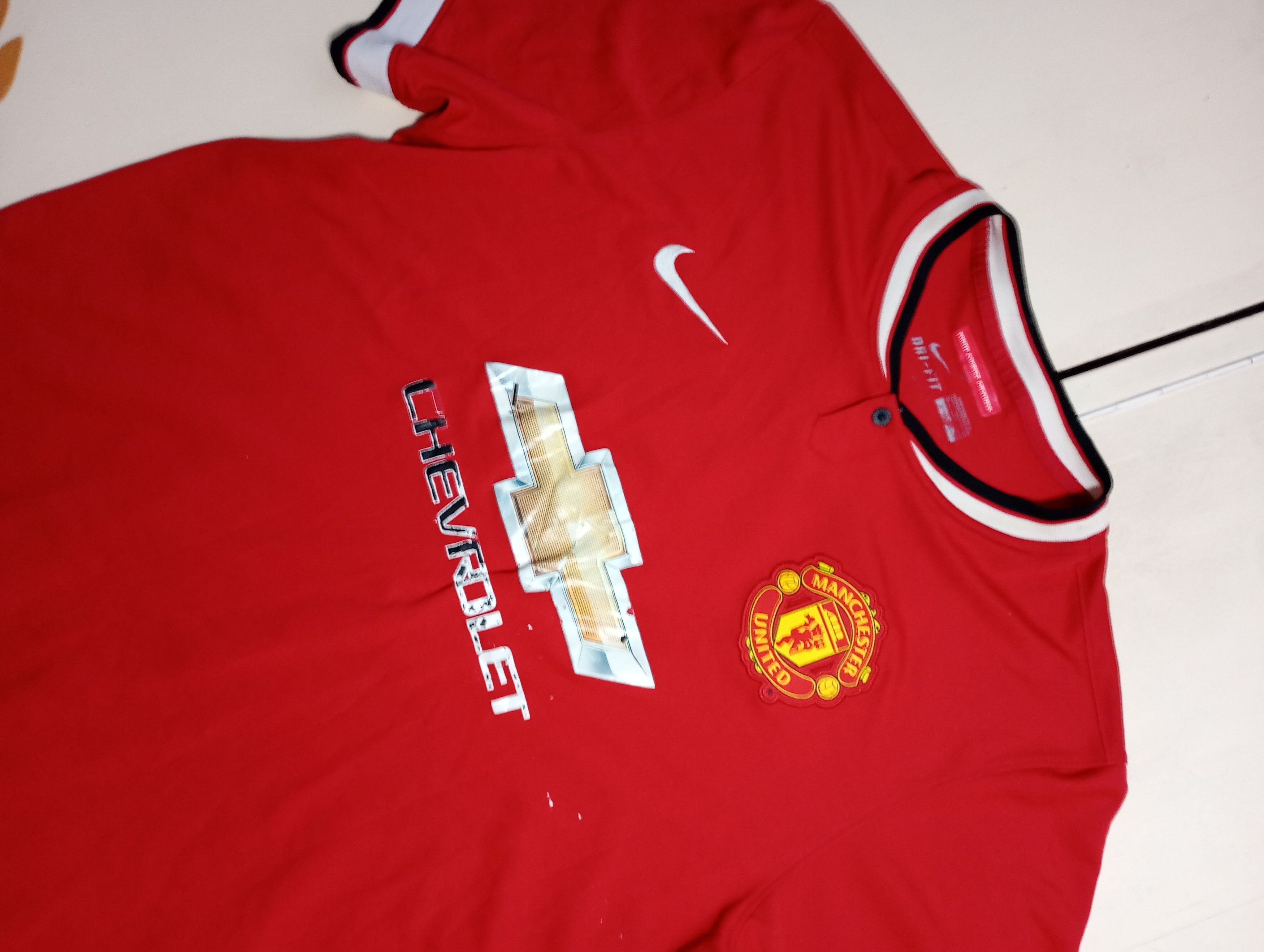 Nike Nike Manchester United Home Jersey 7 Di Maria 2014-2015 Size US XL / EU 56 / 4 - 6 Thumbnail