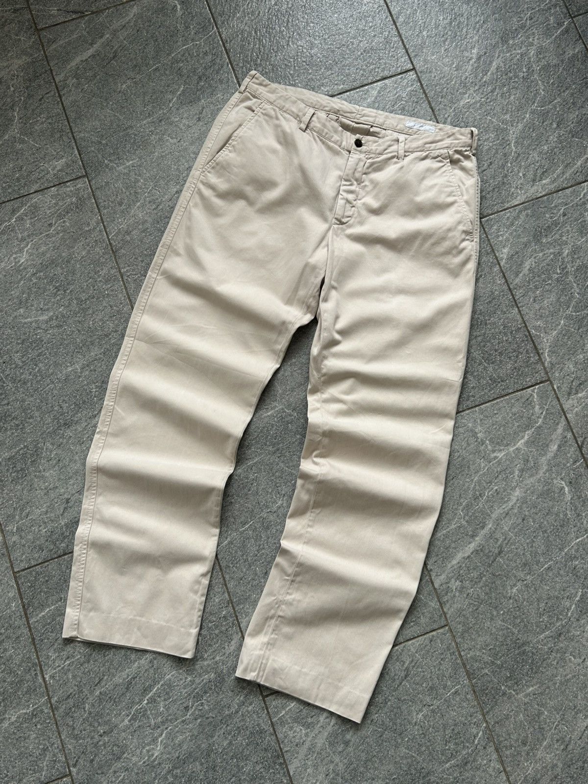Prada Vintage Casual pants prada beige Size US 33 - 1 Thumbnail