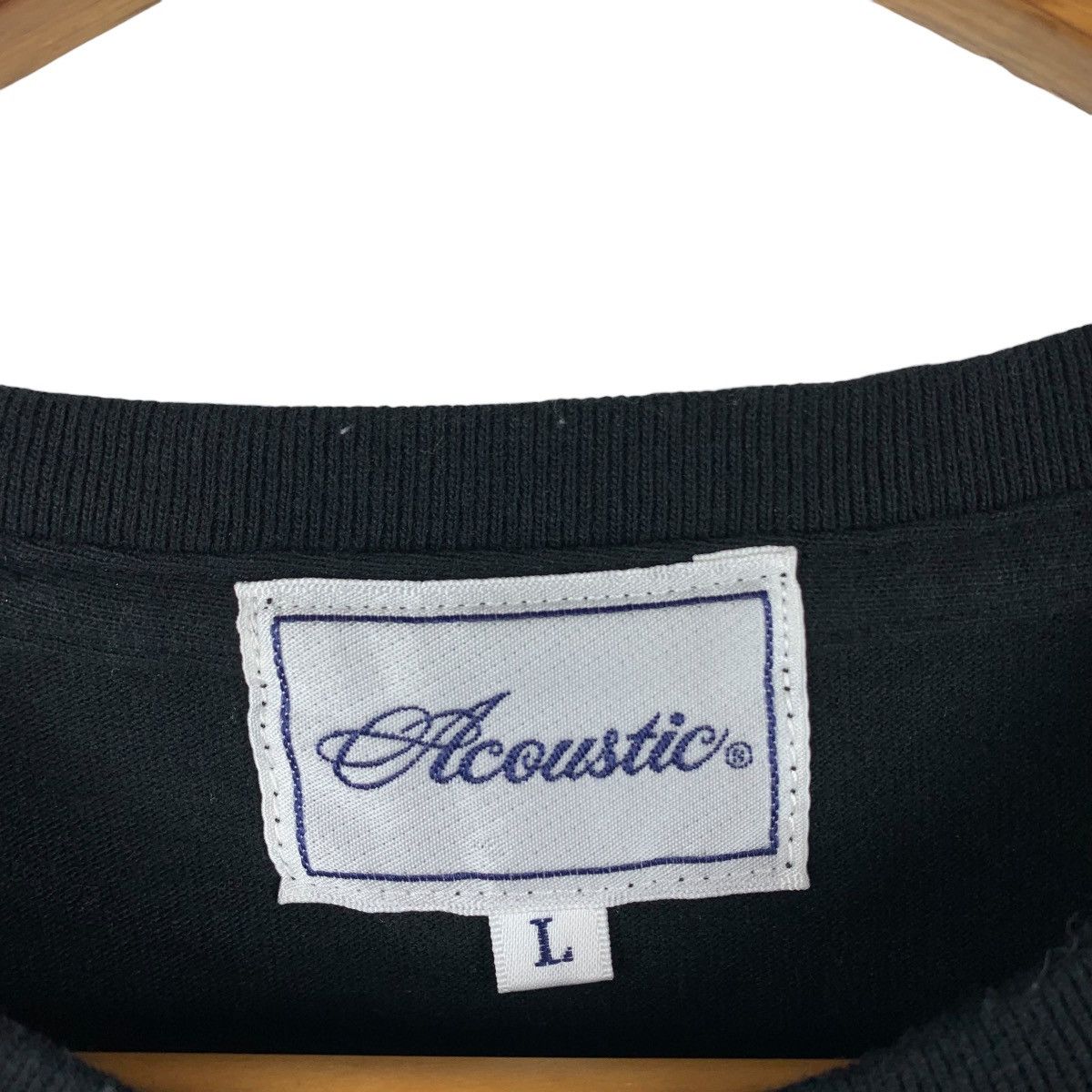 Japanese Brand ACCOUSTIC japapenese brand spellout tee Size US L / EU 52-54 / 3 - 4 Thumbnail
