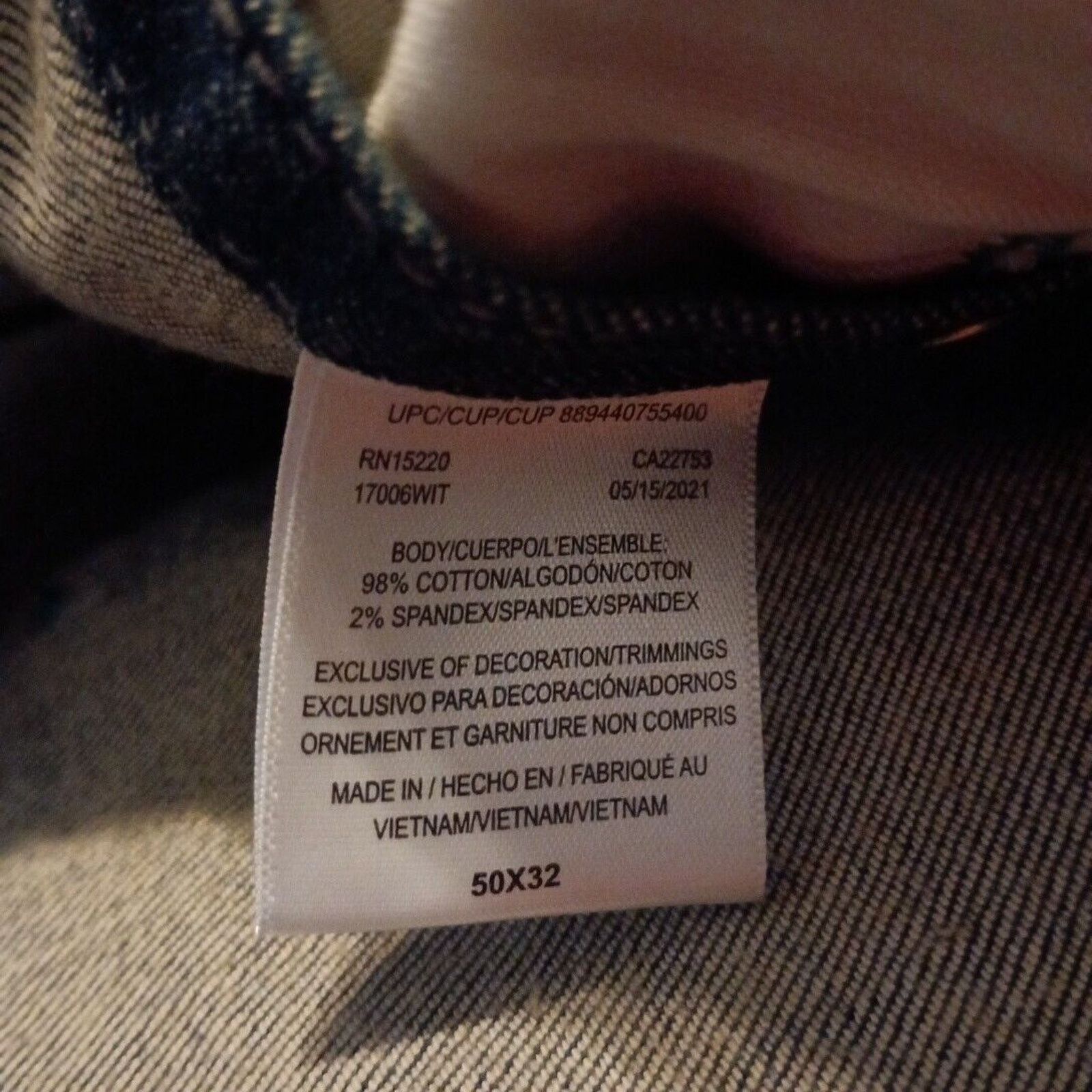 Liberty Liberty Denim Blue Jeans Bib Overalls Size US 44 / EU 60 - 6 Thumbnail