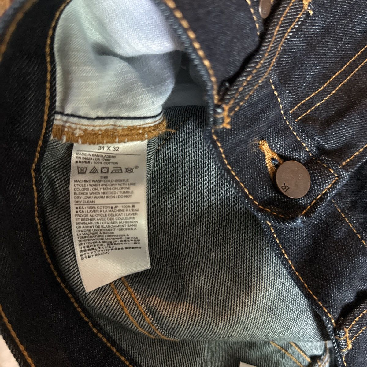 Banana Republic × Vintage Banana republic mens straight fit selveged denim size 31x32 Size US 31 - 9 Thumbnail