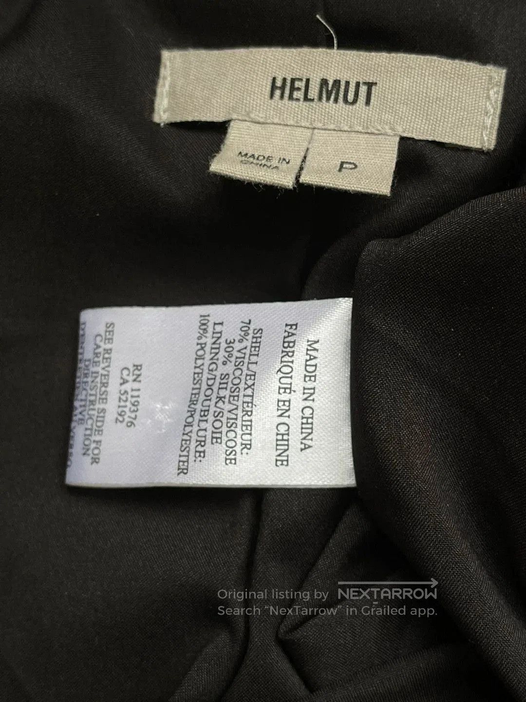 Helmut Lang Helmut Lang Irregular Neck Silk Jacket. Size M / US 6-8 / IT 42-44 - 9 Thumbnail
