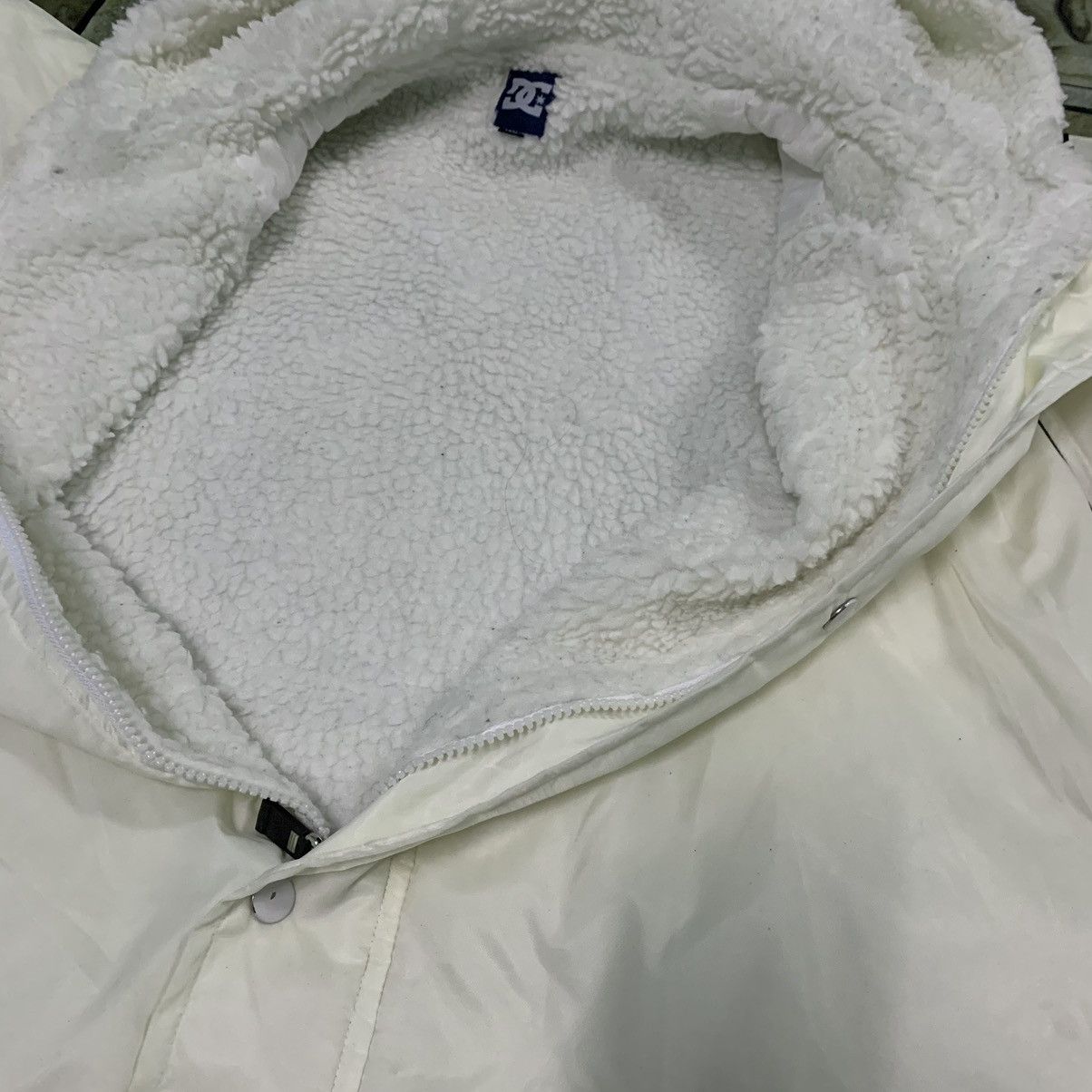 Vintage RARE!!! Vintage DCSHOECOUSA Long Jacket Sherpa Jacket Size US XL / EU 56 / 4 - 6 Thumbnail