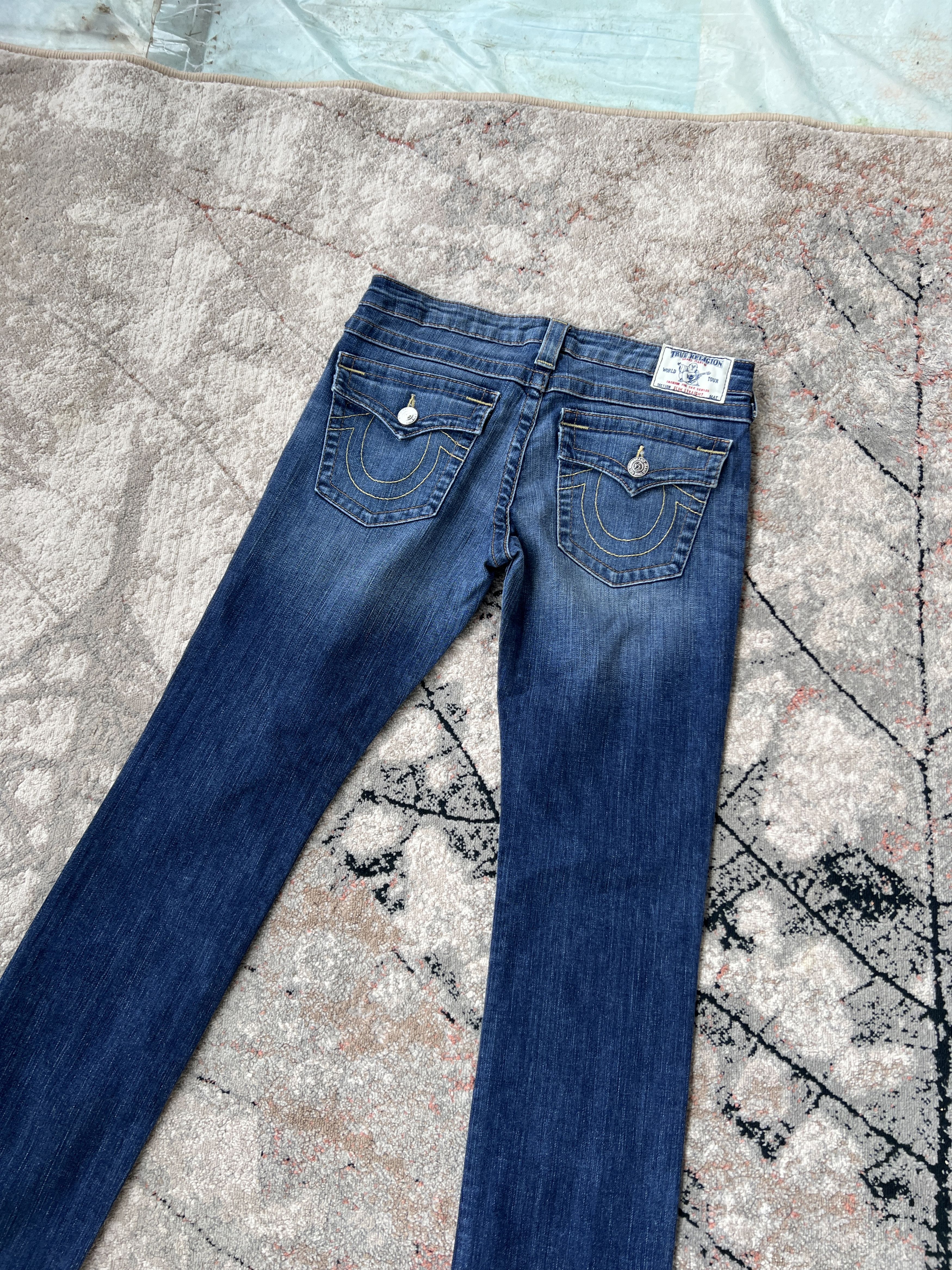 Japanese Brand True Religion Vintage Jeans Size 29" - 2 Thumbnail