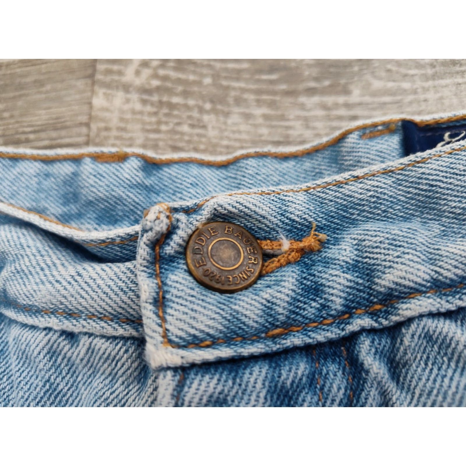 Eddie Bauer VINTAGE Eddie Bauer Women’s Jeans Size 18 Blue Denim High Rise Straight Fit 80s 90s Retro Size 40" / US 18 - 5 Thumbnail