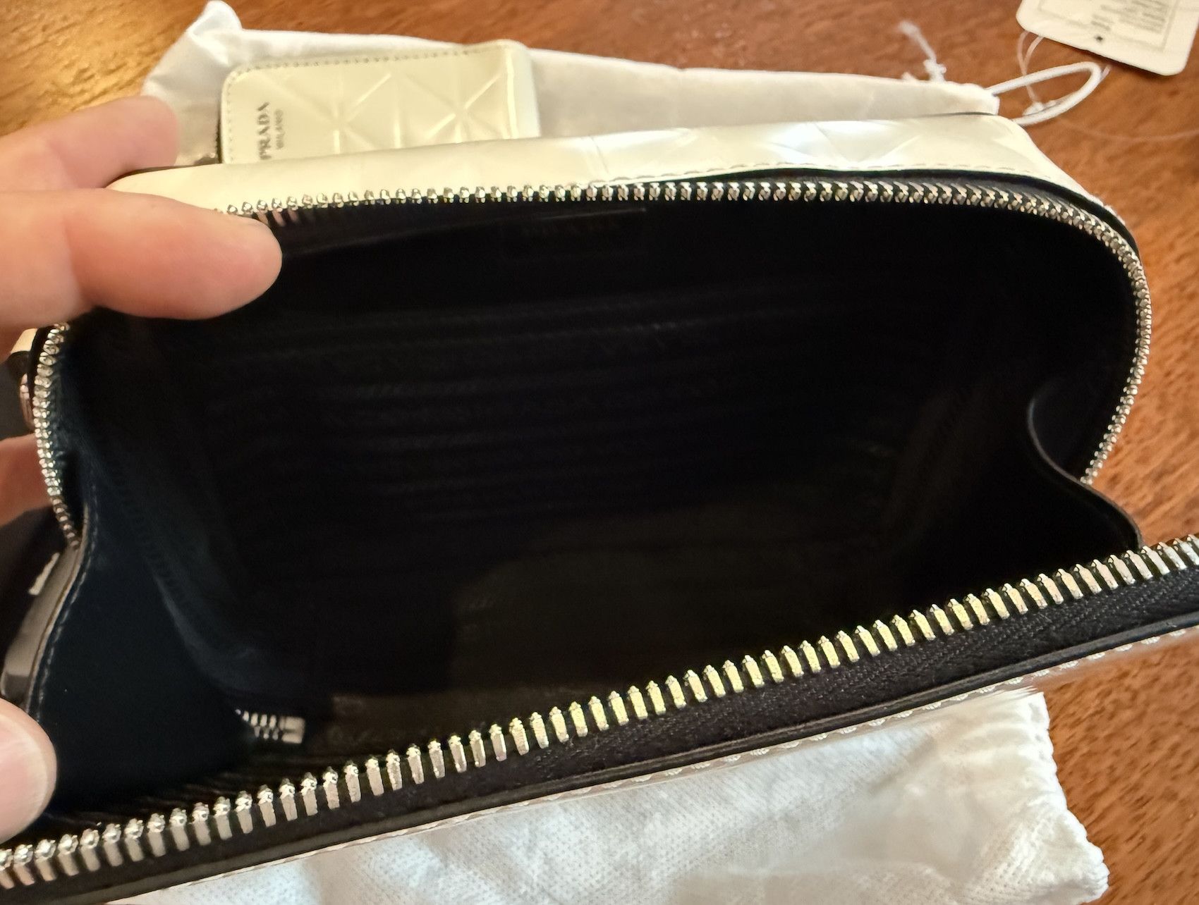 Prada SS'24 Brique Bag Diamond Cut Size ONE SIZE - 8 Thumbnail