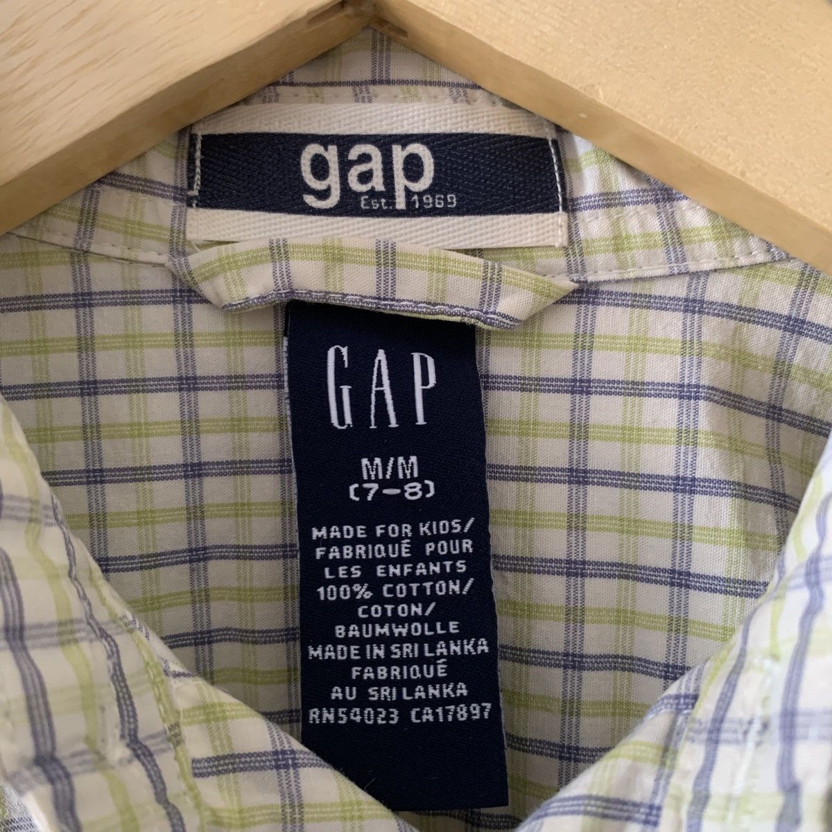Designer × Gap × Vintage Vintage Gap Flannel Shirts Size US M / EU 48-50 / 2 - 3 Thumbnail