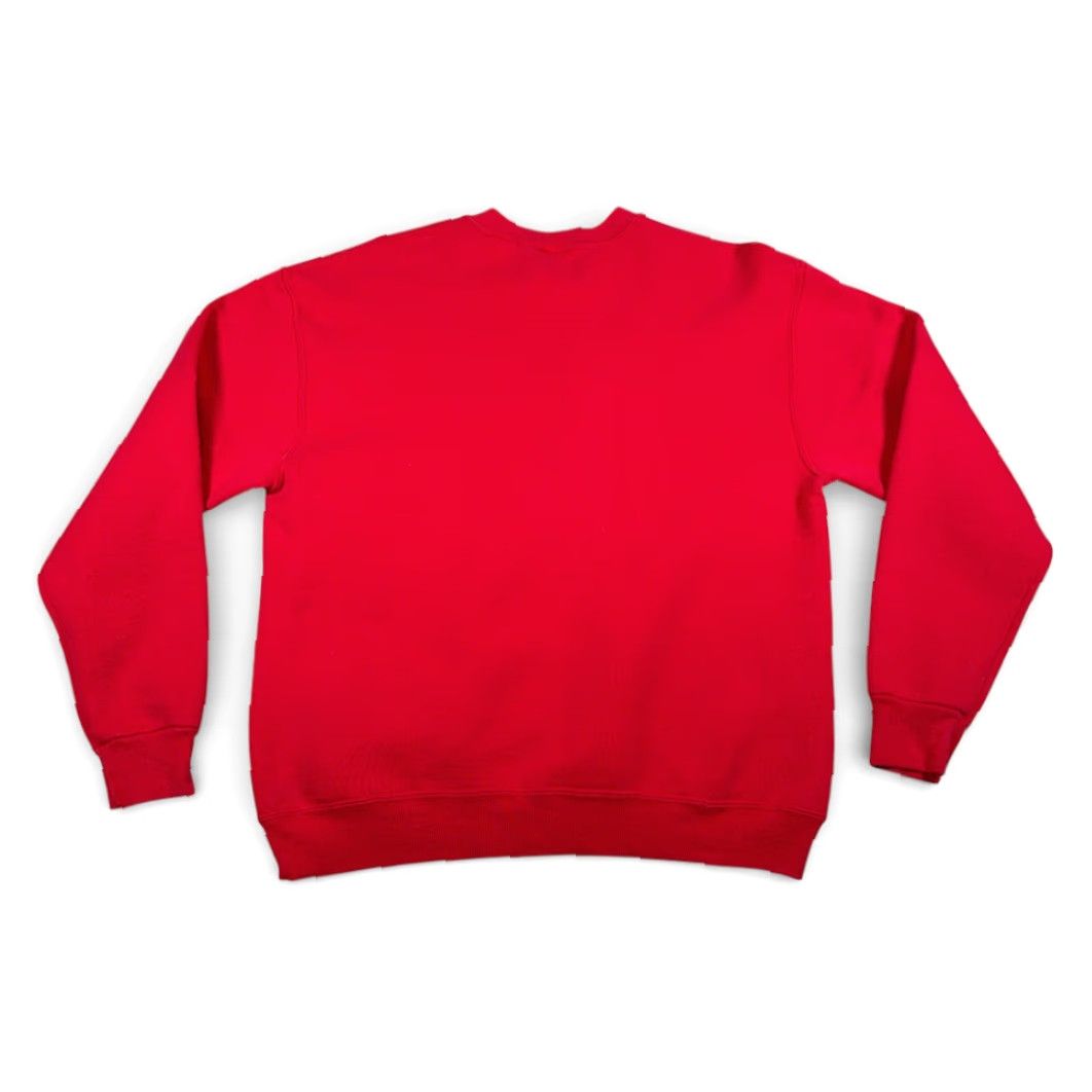 Russell Athletic VINTAGE Russell Athletic Red High School Sweater Adult MEDIUM Trojets USA 90s Sweatshirt Crew Neck Long Sleeve Graphic Print Embroidered Logo Mens Size US M / EU 48-50 / 2 - 2 Thumbnail