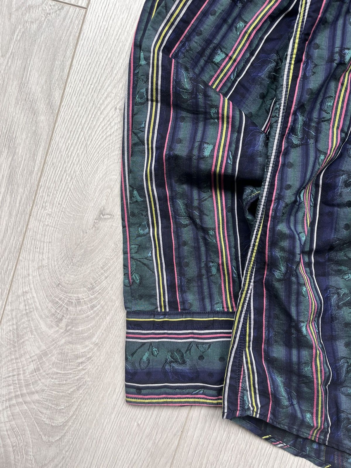 Kenzo Kenzo homme striped button M shirt Size US M / EU 48-50 / 2 - 4 Thumbnail