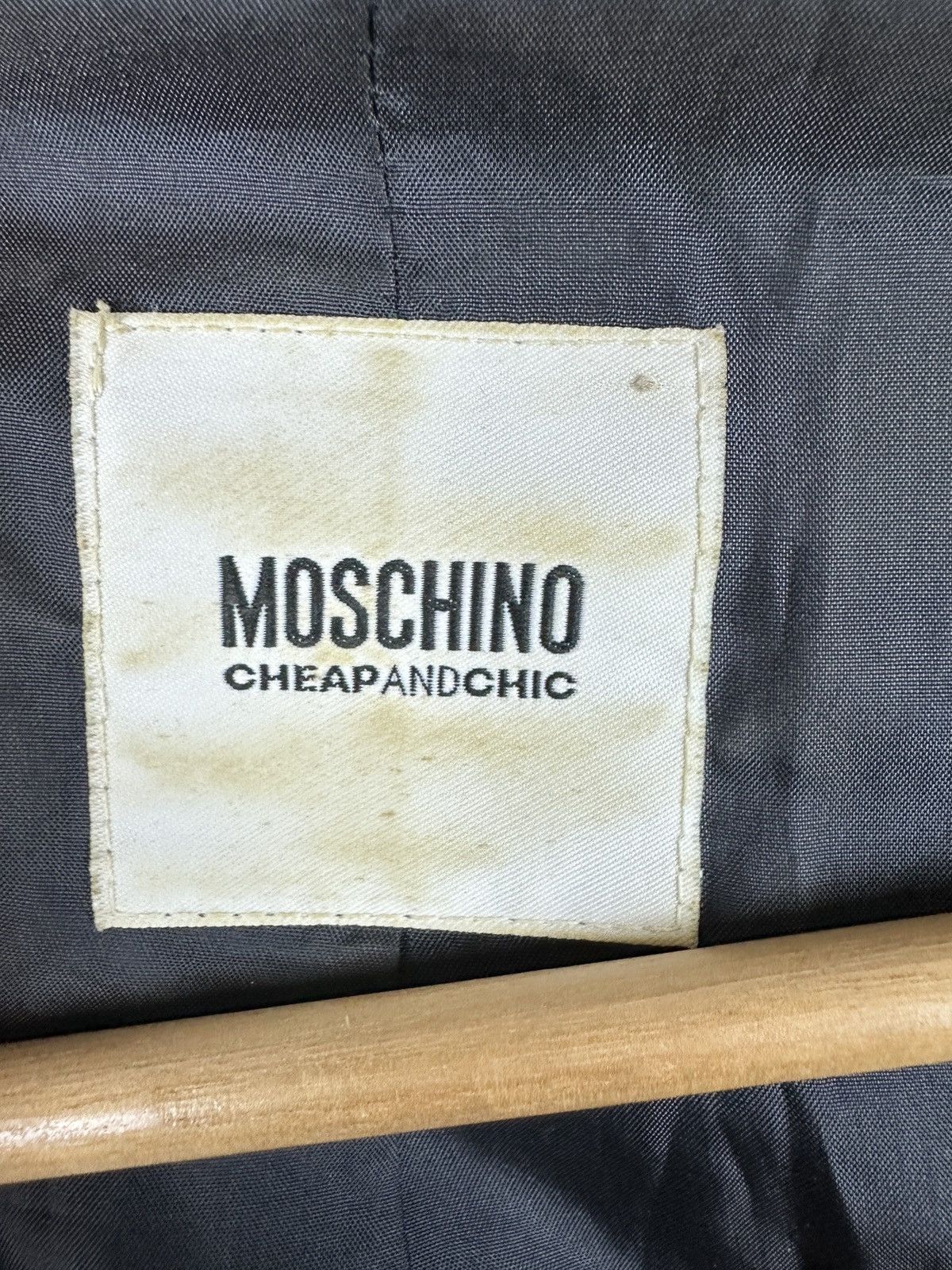 Designer × Moschino Moschink cheap and chic navy blazer Size M / US 6-8 / IT 42-44 - 4 Thumbnail